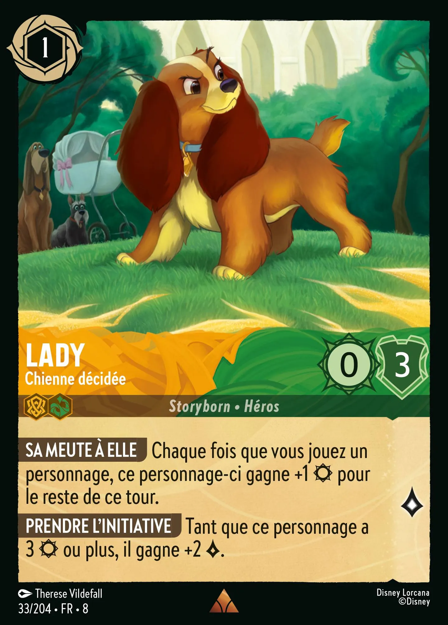 Lady - Chienne décidée — The Reign of Jafar — Lorcana