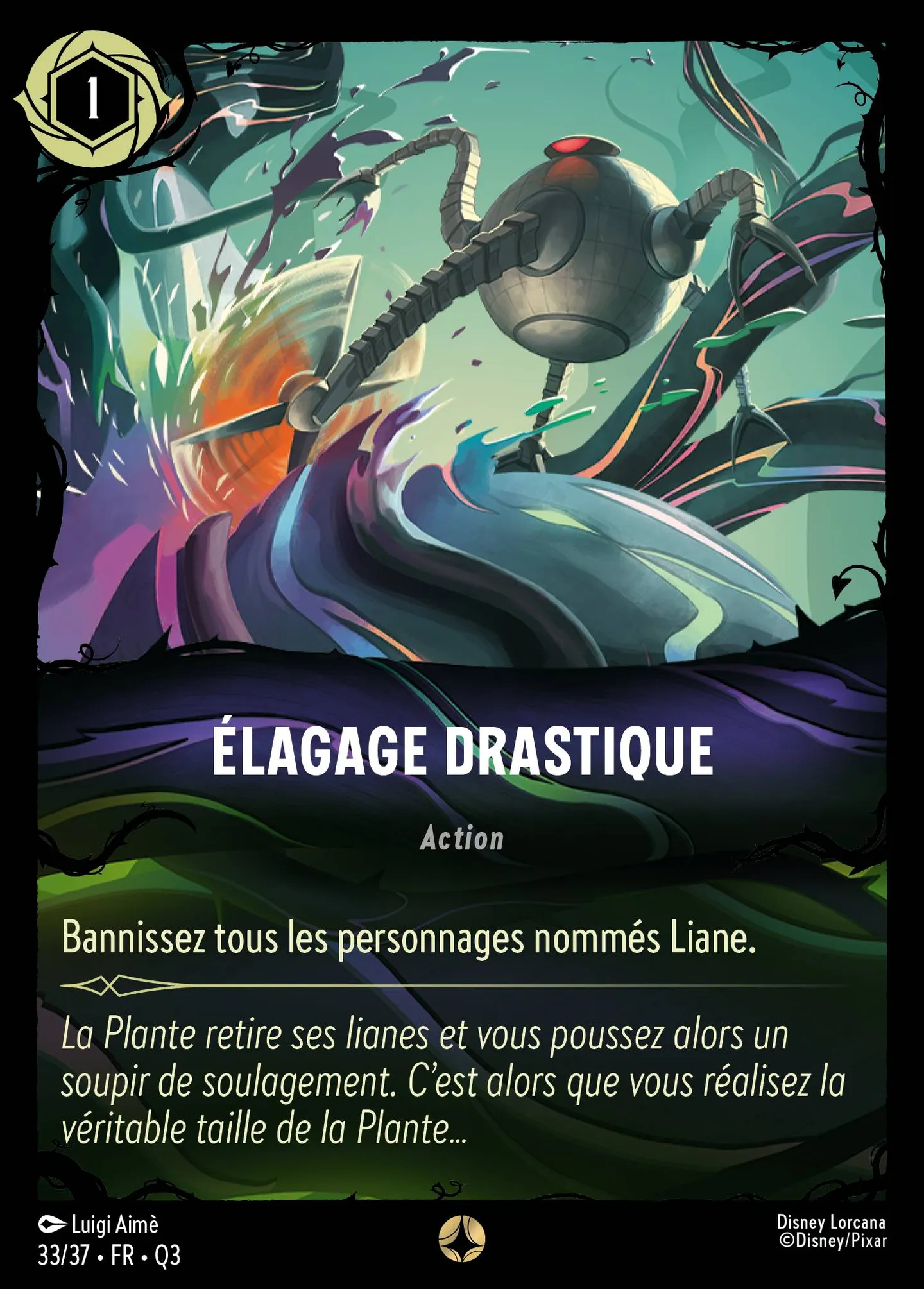 Élagage drastique — Illumineer's Quest: The Great Hunny Rescue — Lorcana