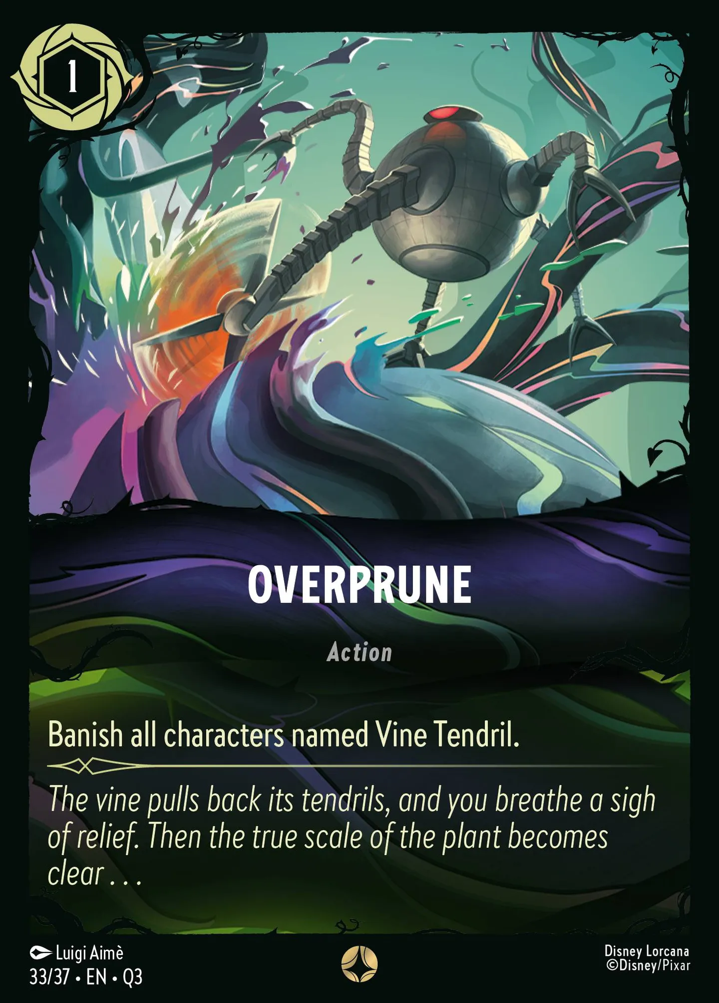 Overprune — Illumineer's Quest: The Great Hunny Rescue — Lorcana
