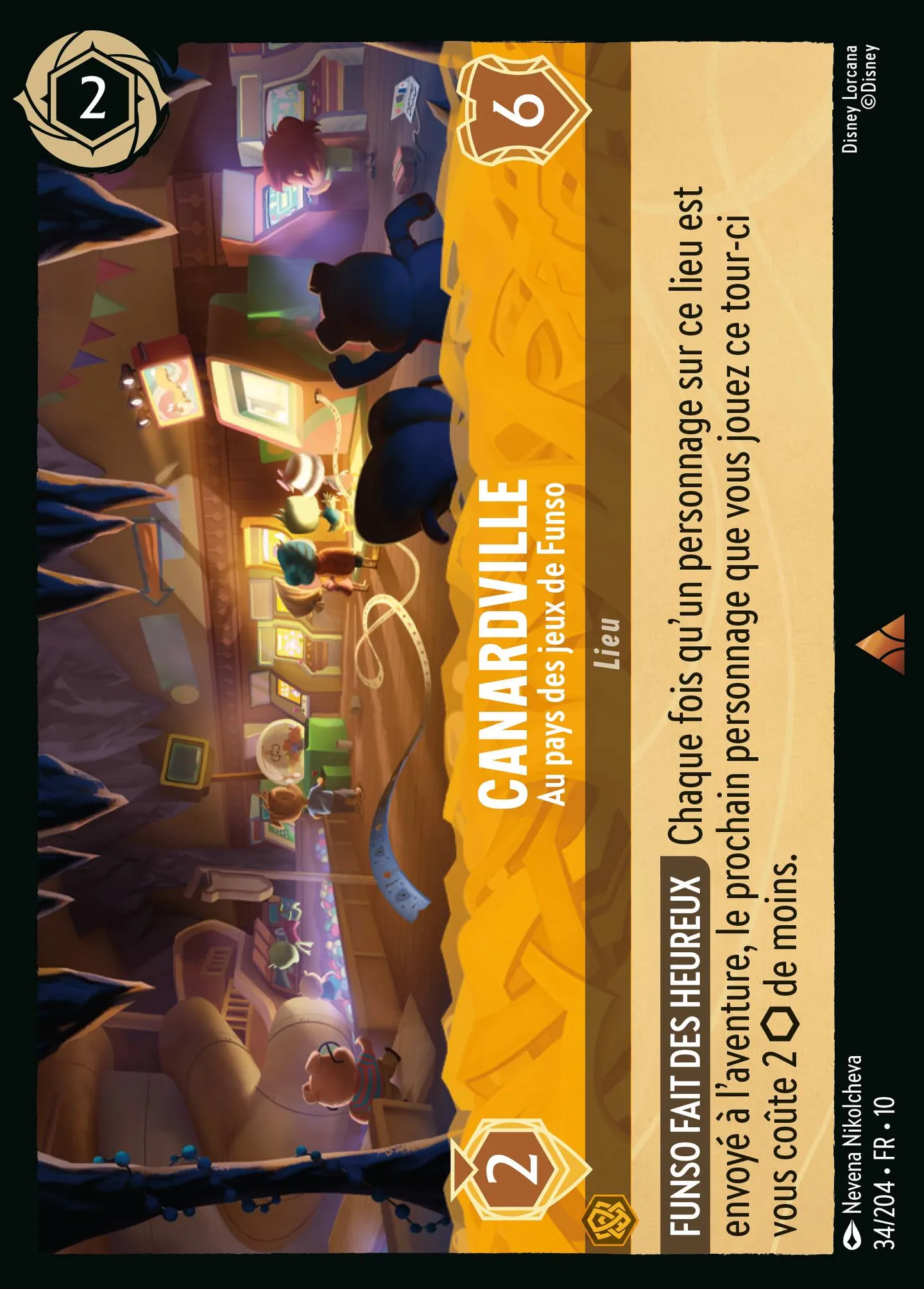 Canardville - Au pays des jeux de Funso — Whispers in the Well — Lorcana
