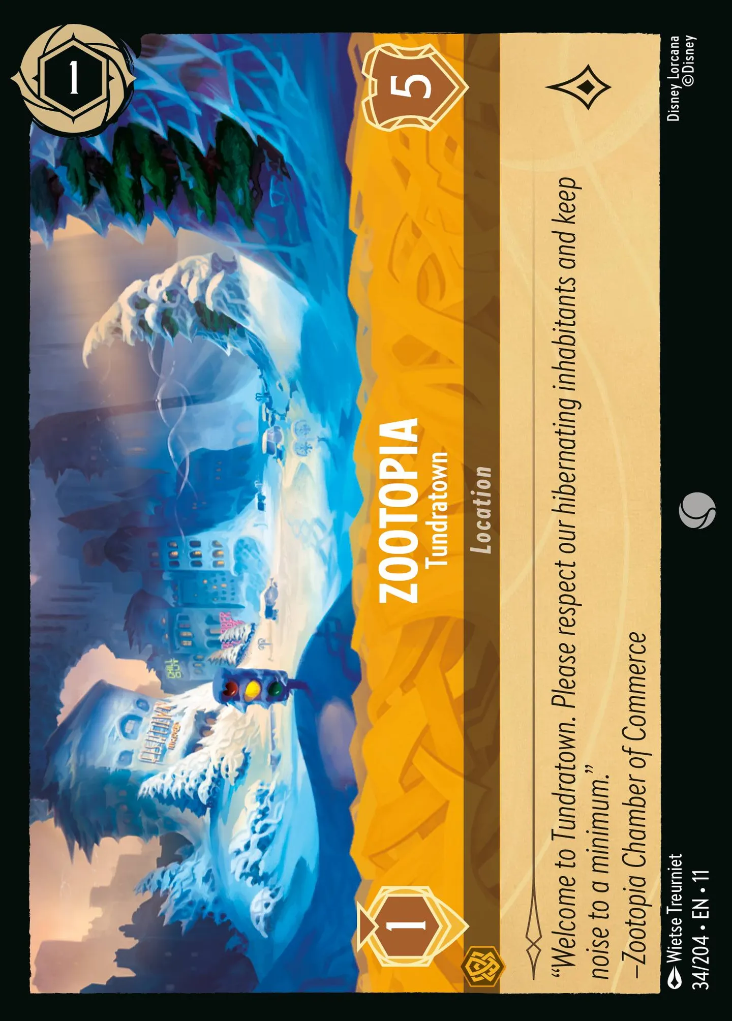 Zootopie - Toundraville — Winterspell — Lorcana