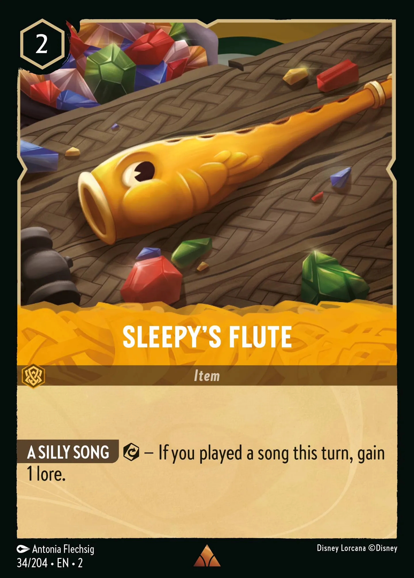 Sleepy's Flute — Rise of the Floodborn — Lorcana