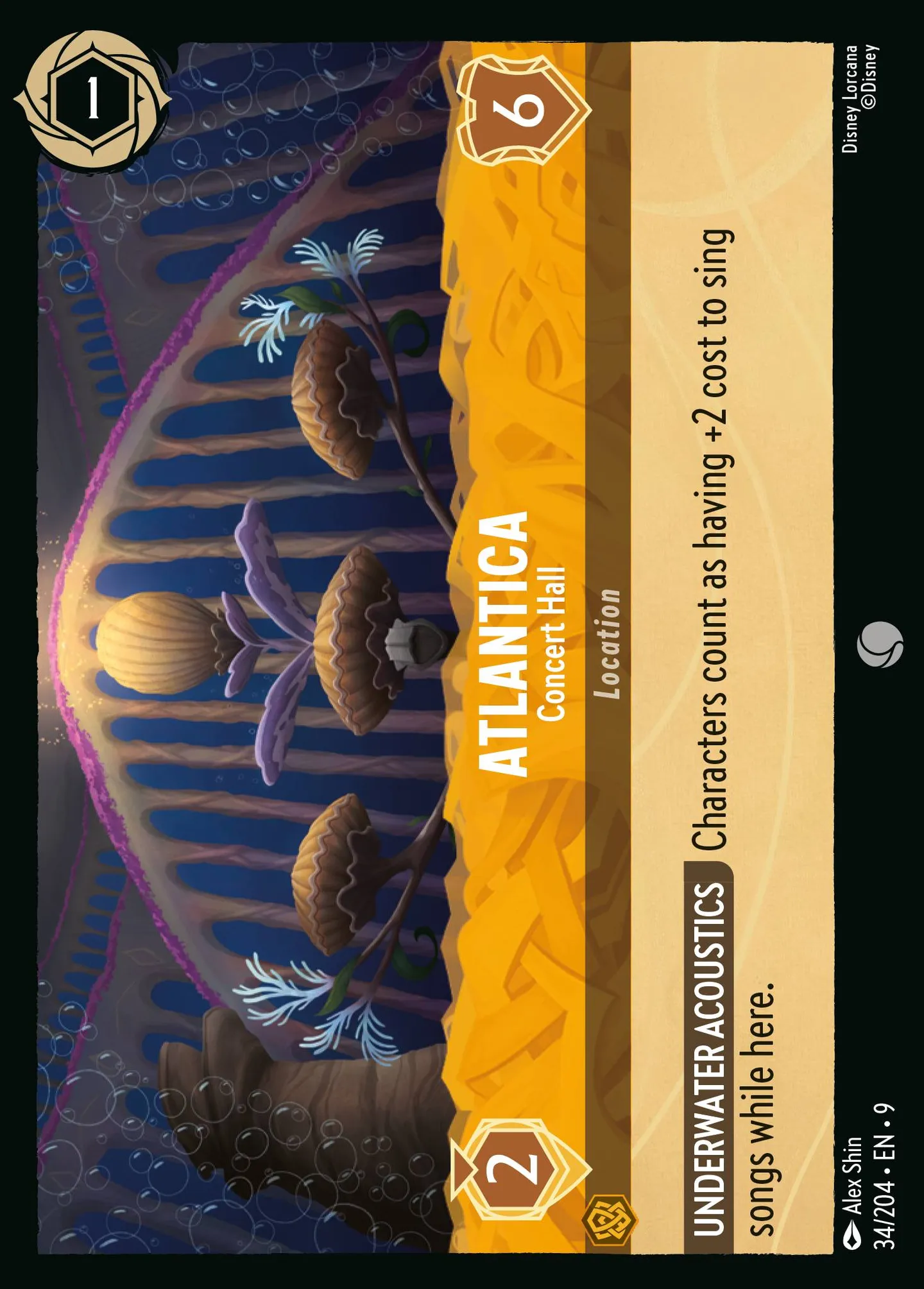 Atlantica - Salle de concert — Fabled — Lorcana
