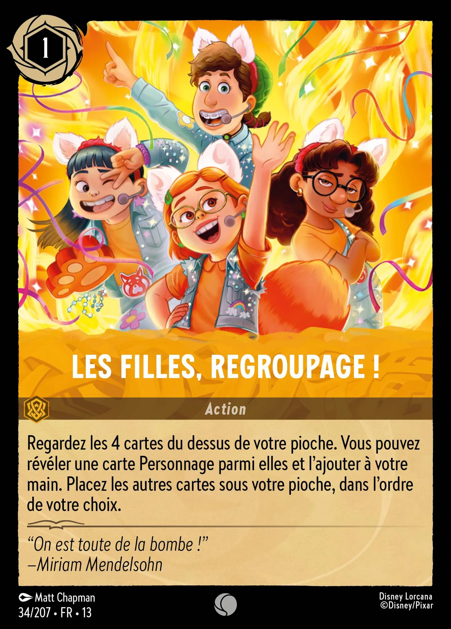 Les filles, regroupage ! — Attack of the Vine! — Lorcana