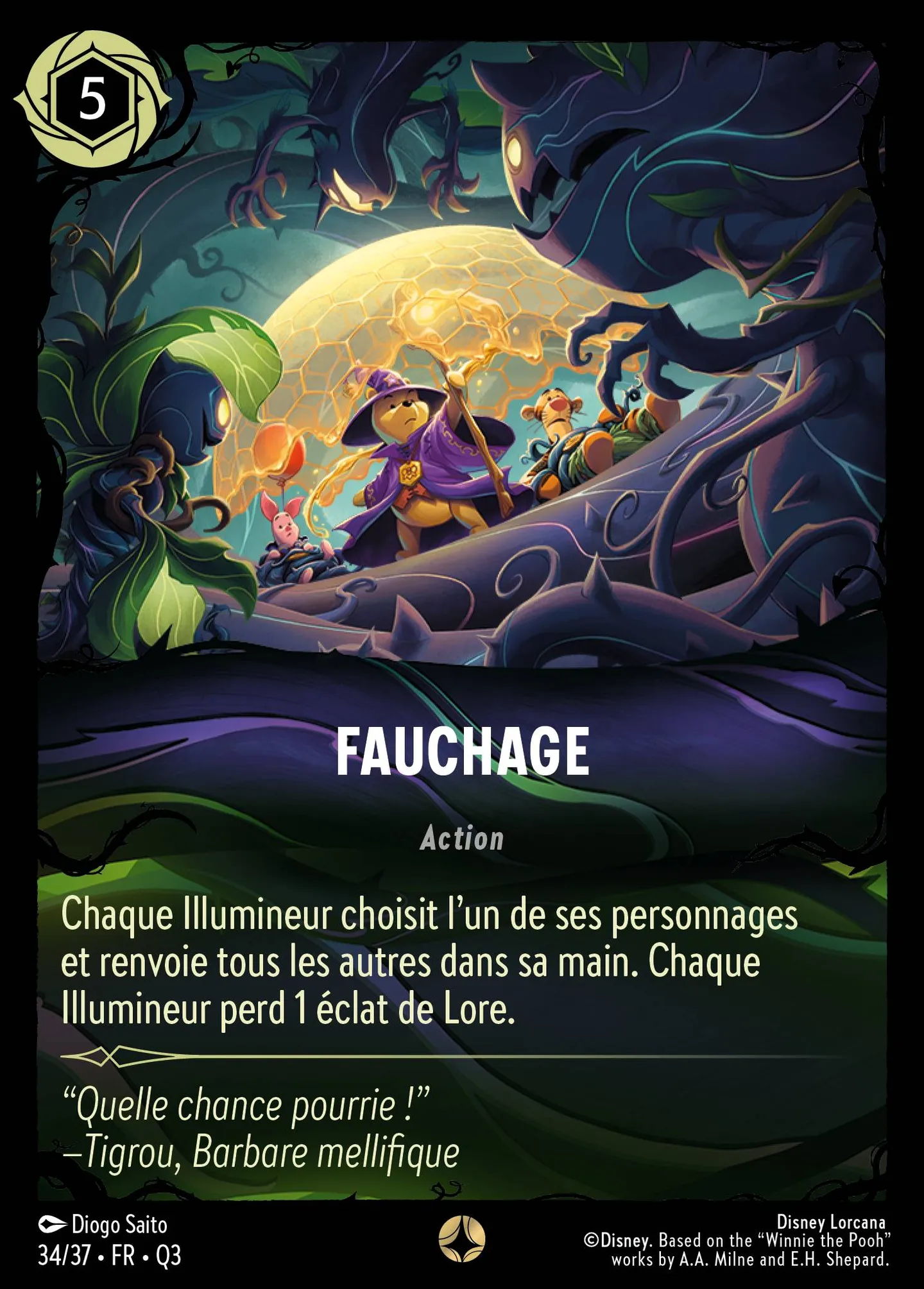 Fauchage — Illumineer's Quest: The Great Hunny Rescue — Lorcana