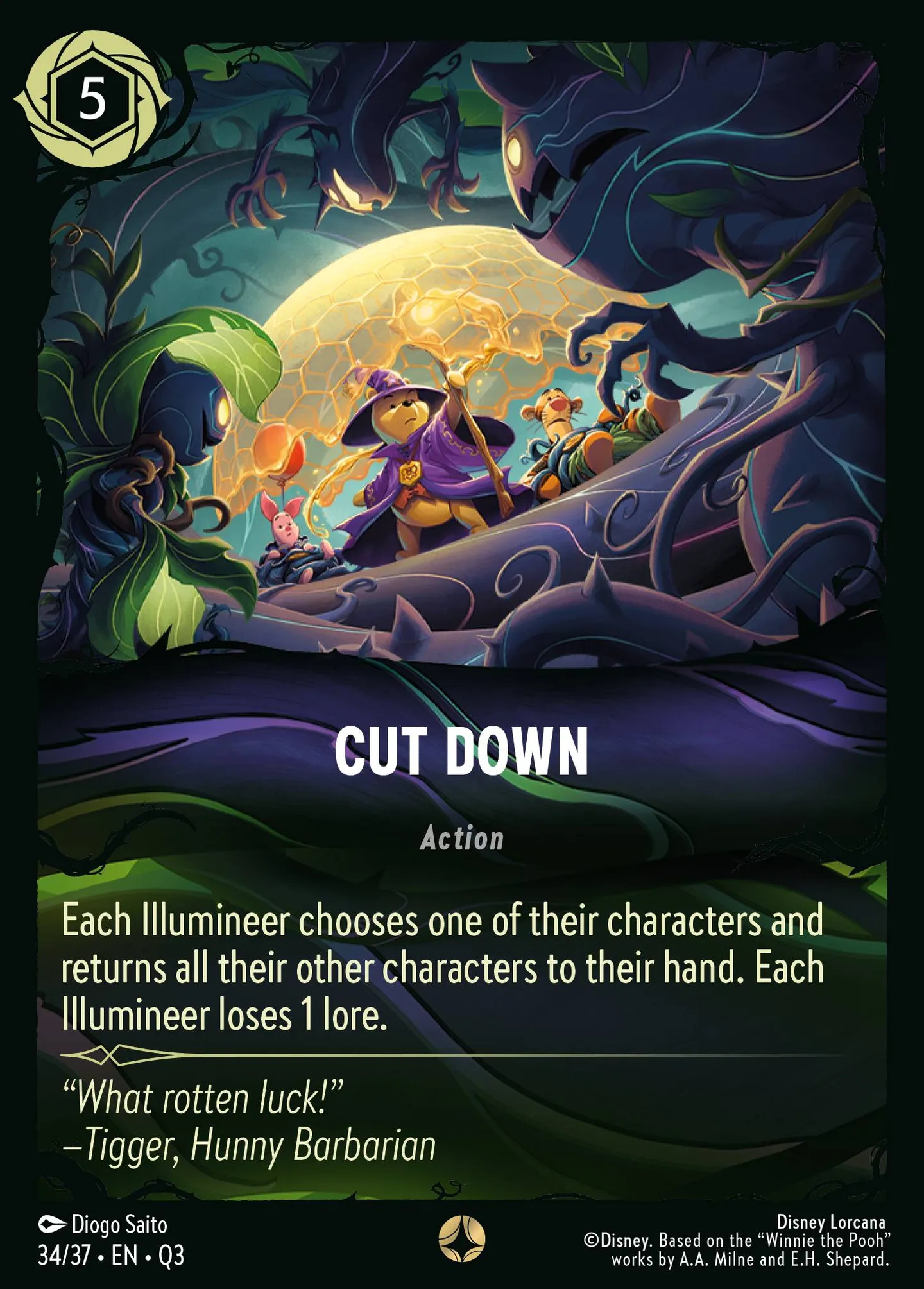 Cut Down — Illumineer's Quest: The Great Hunny Rescue — Lorcana