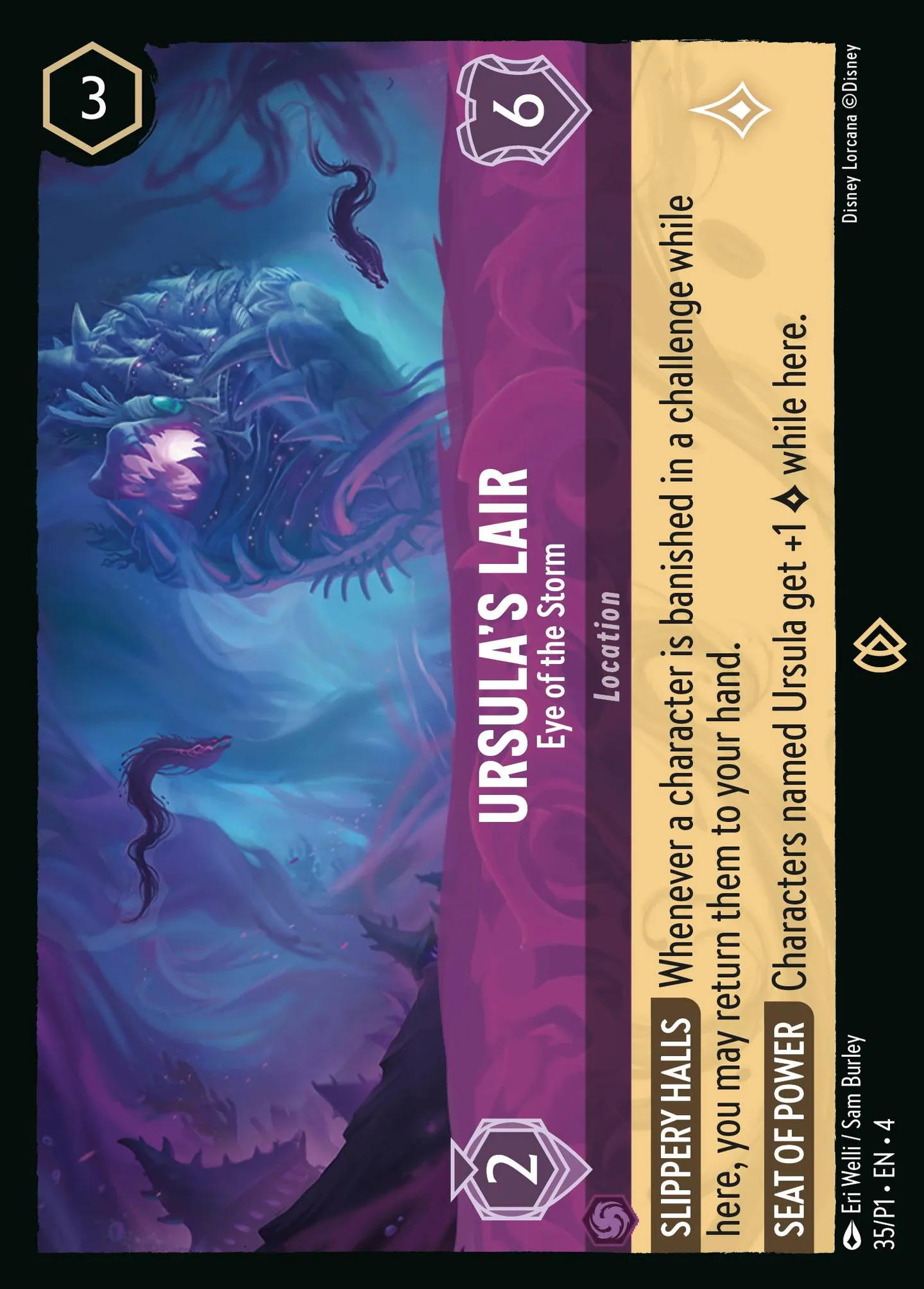 Ursula's Lair - Eye of the Storm — Promos - Year 1 — Lorcana