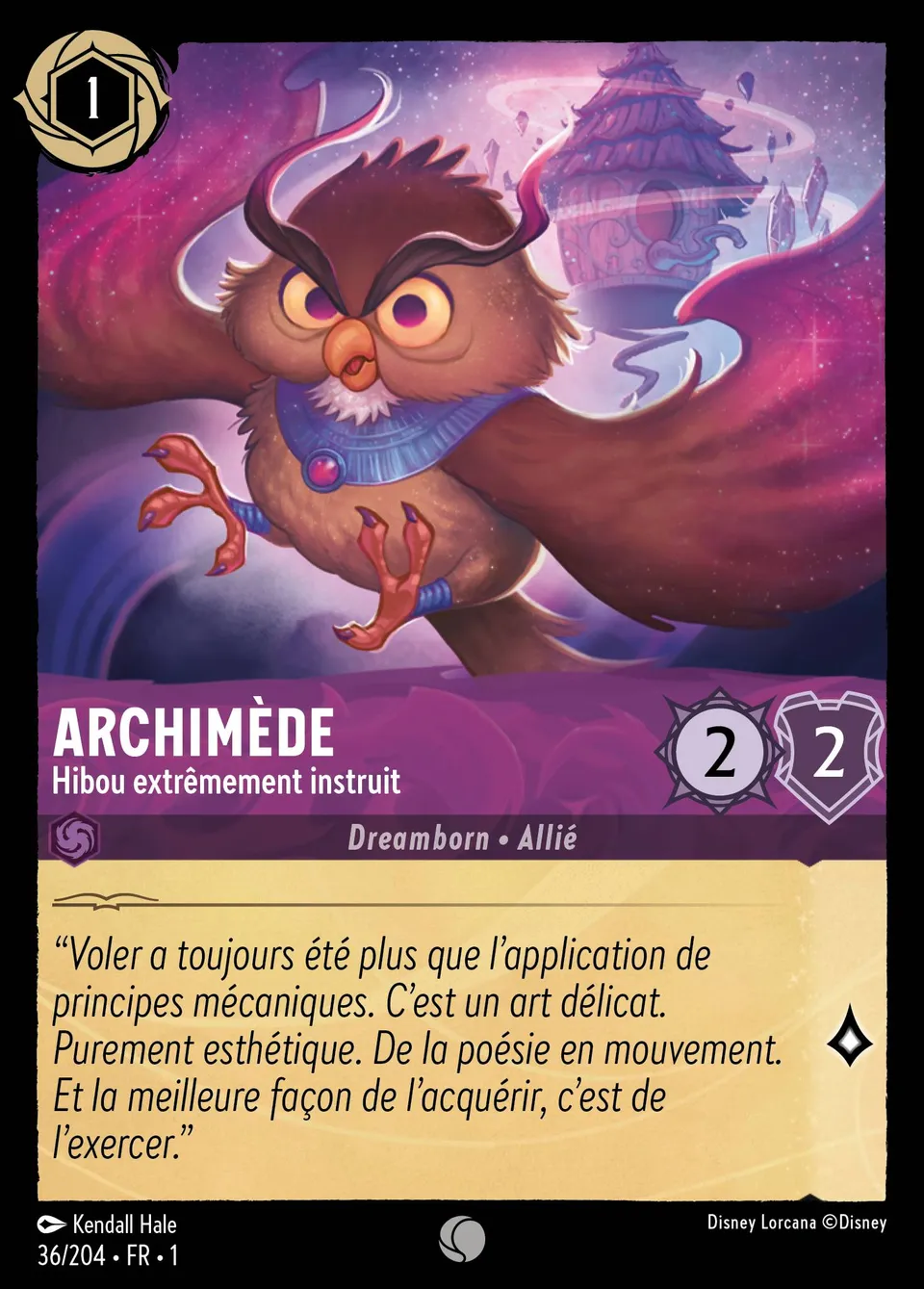 Archimède - Hibou extrêmement instruit from The First Chapter - Lorcana