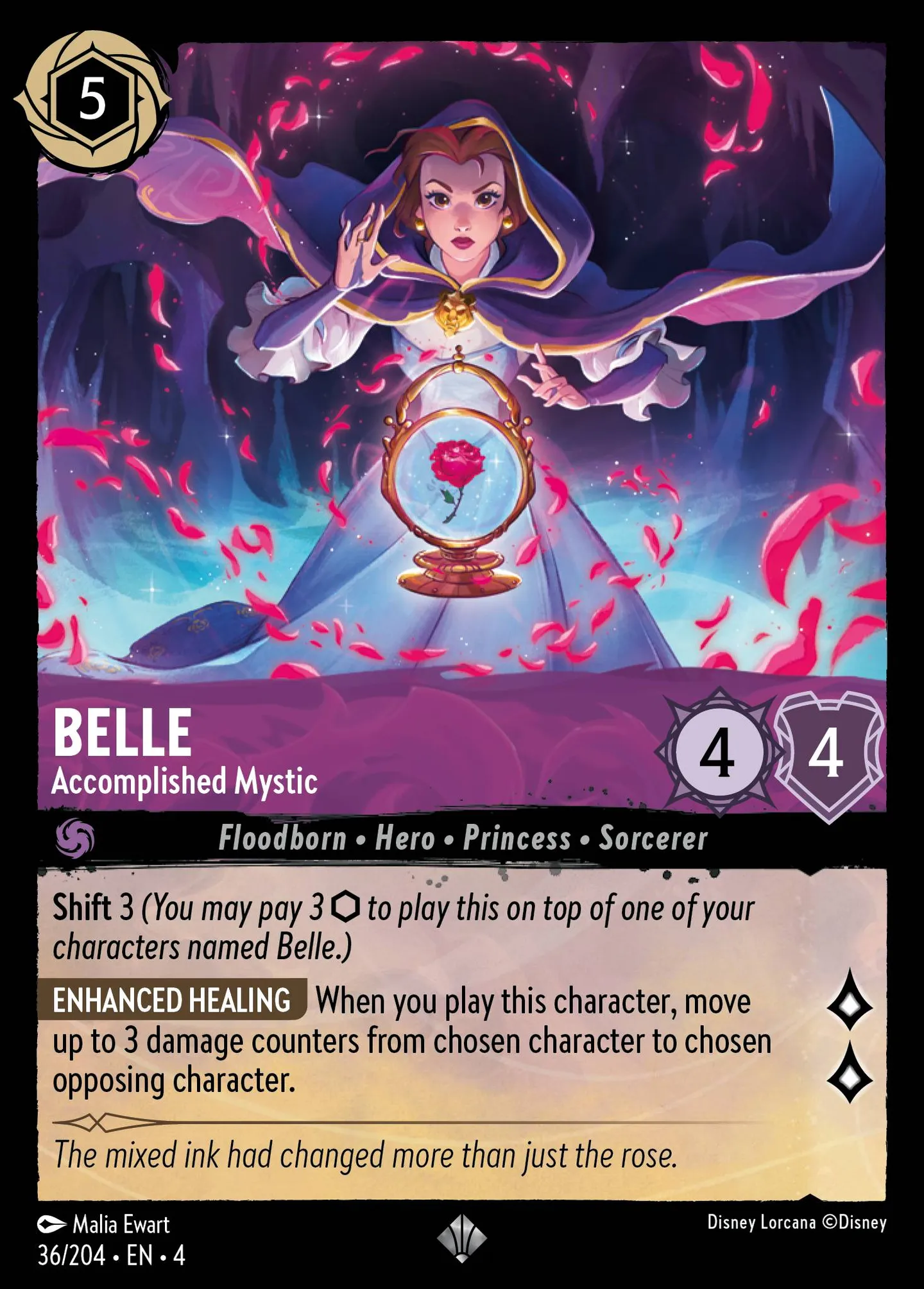 Belle - Mystique accomplie — Ursula's Return — Lorcana