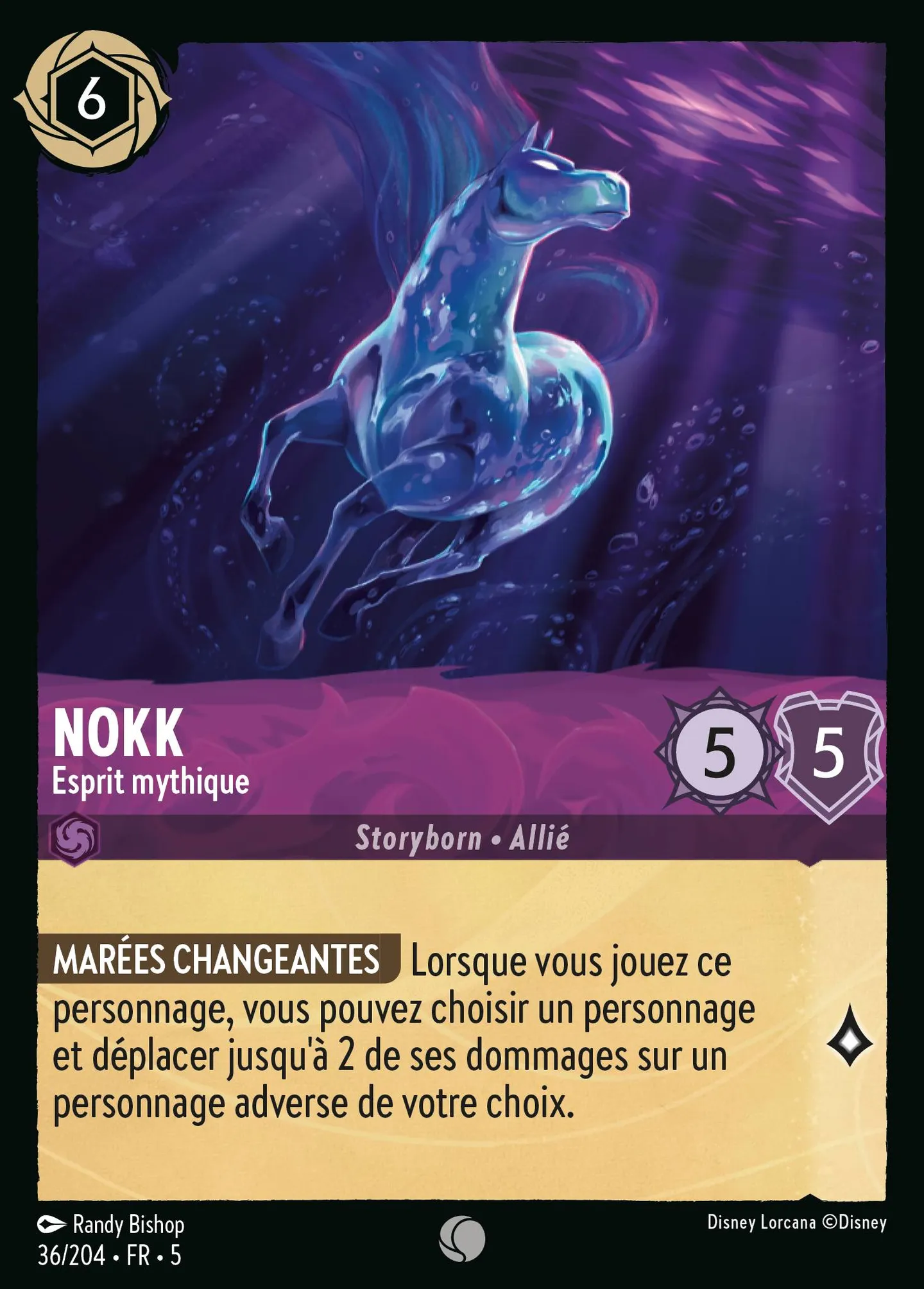 Nokk - Esprit mythique — Shimmering Skies — Lorcana