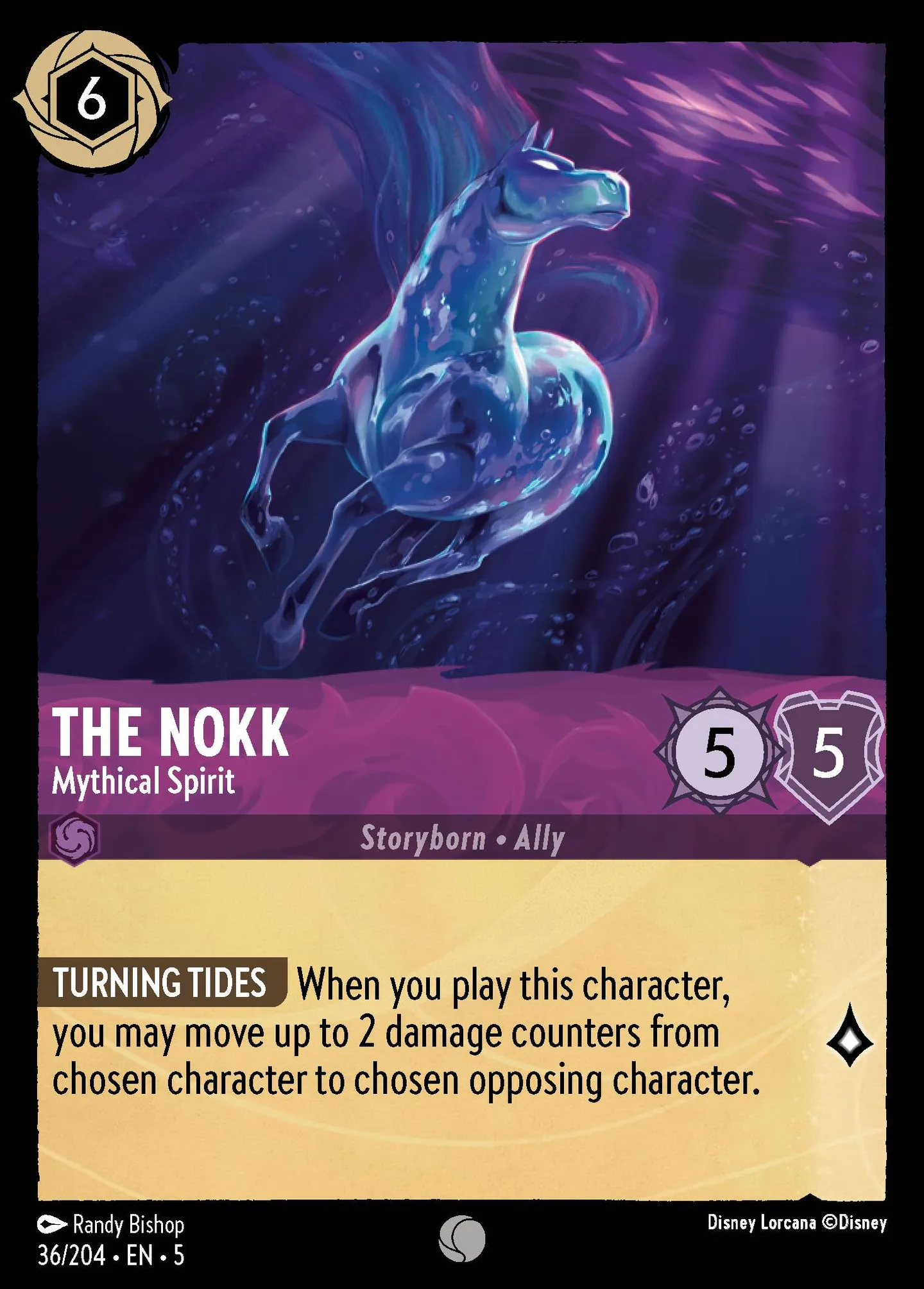 The Nokk - Mythical Spirit — Shimmering Skies — Lorcana