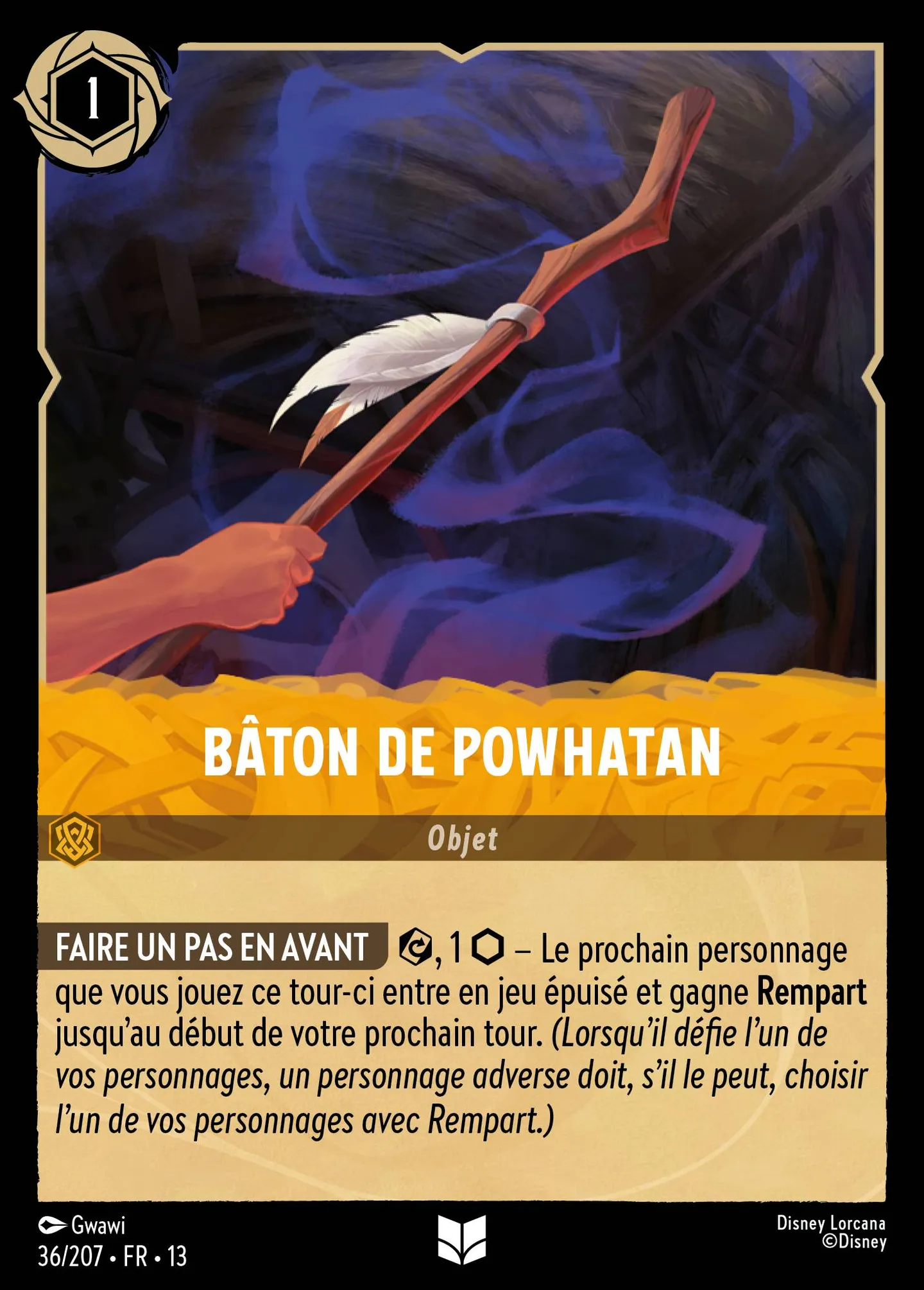 Bâton de Powhatan — Attack of the Vine! — Lorcana