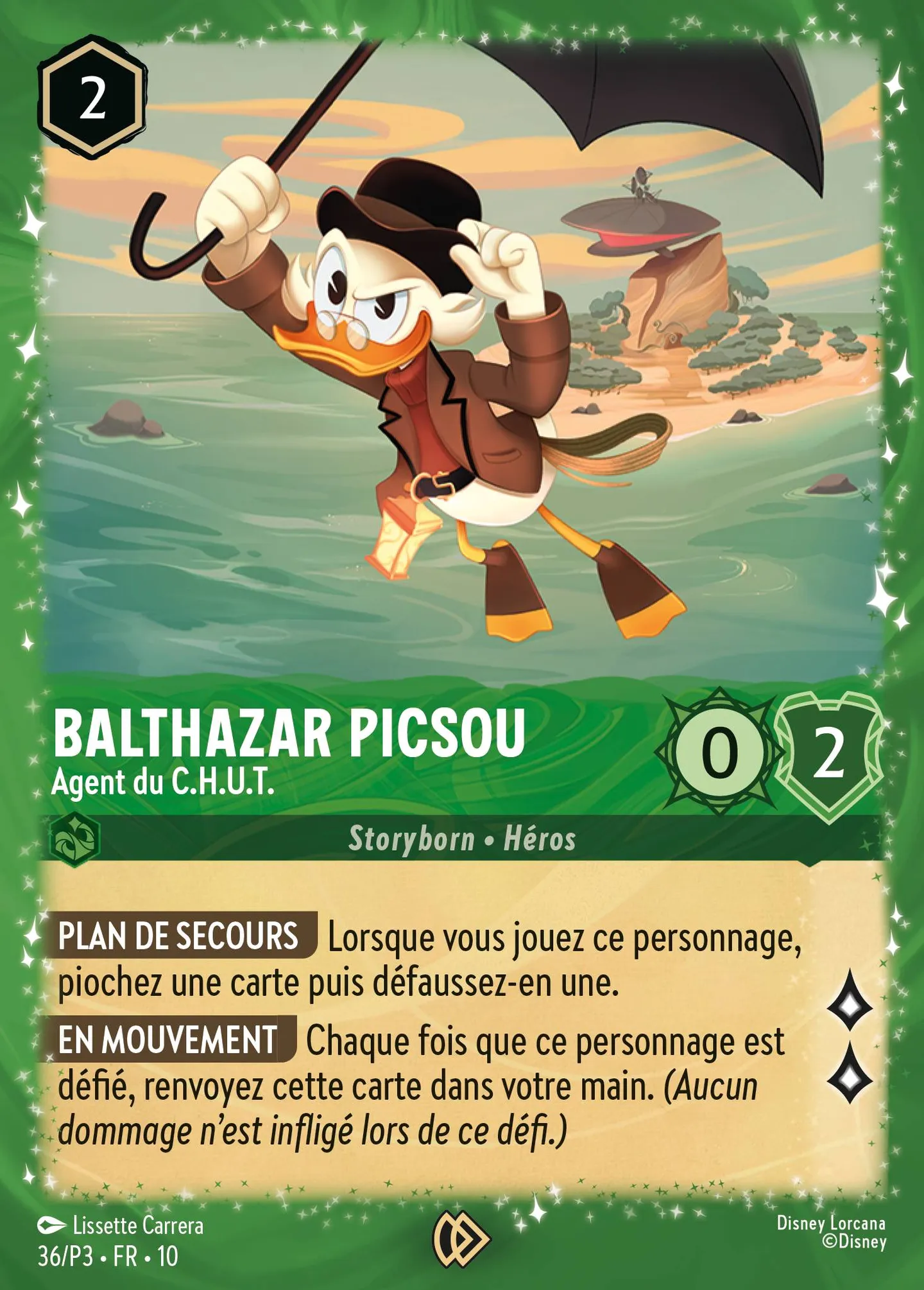 Balthazar Picsou - Agent du C.H.U.T. — Promos - Year 3 — Lorcana