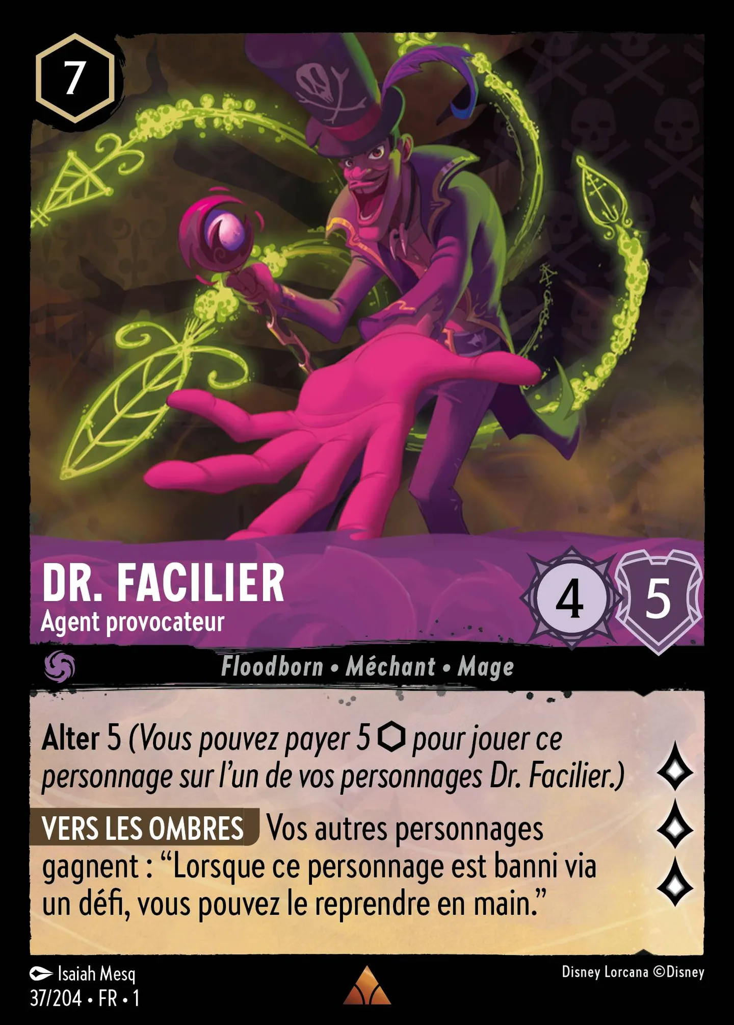Dr. Facilier - Agent provocateur — The First Chapter — Lorcana