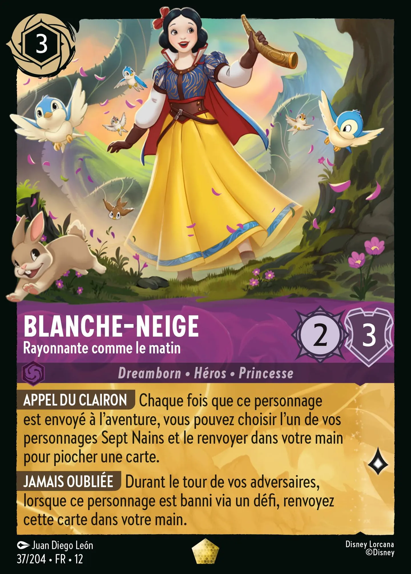 Blanche-Neige - Rayonnante comme le matin — Wilds Unknown — Lorcana