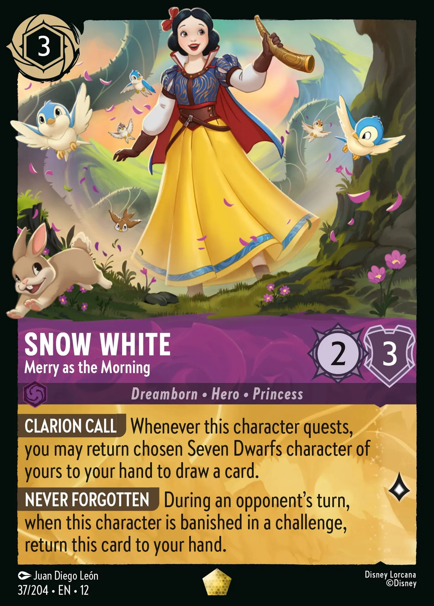 Blanche-Neige - Rayonnante comme le matin — Wilds Unknown — Lorcana
