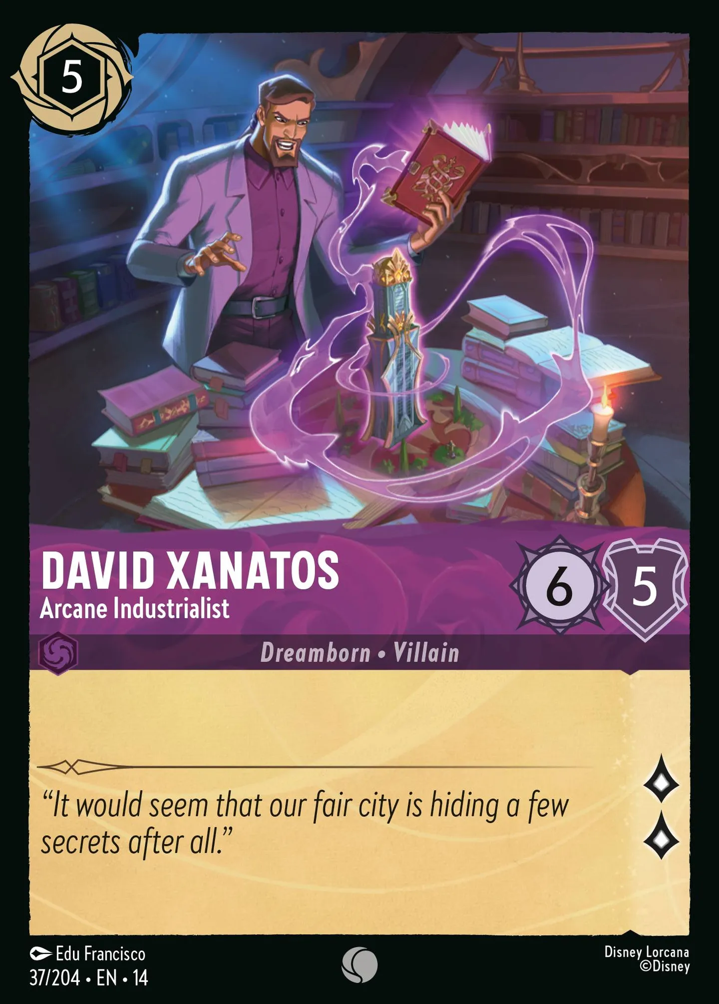 David Xanatos - Arcane Industrialist — Hyperia City — Lorcana