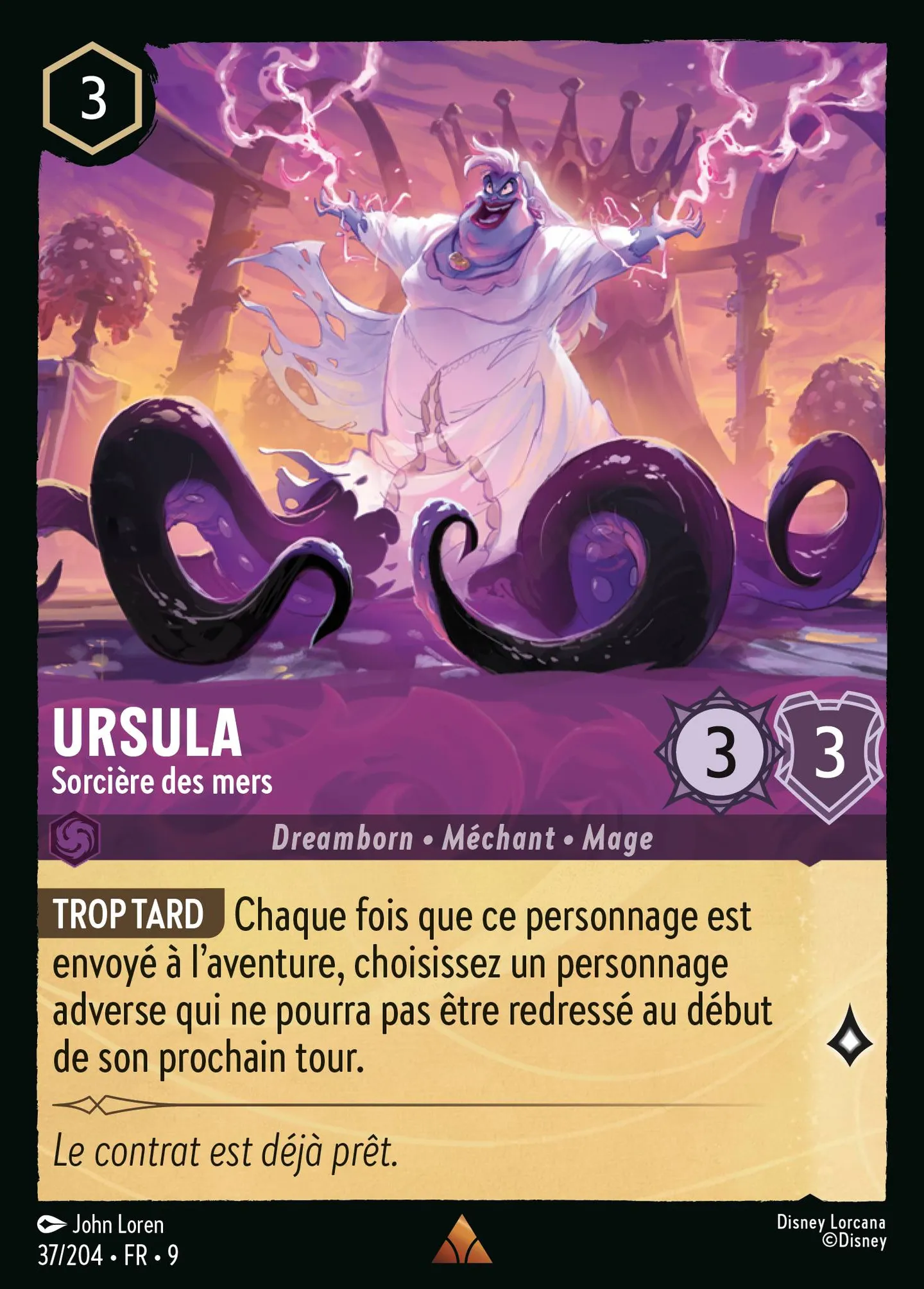 Ursula - Sorcière des mers — Fabled — Lorcana