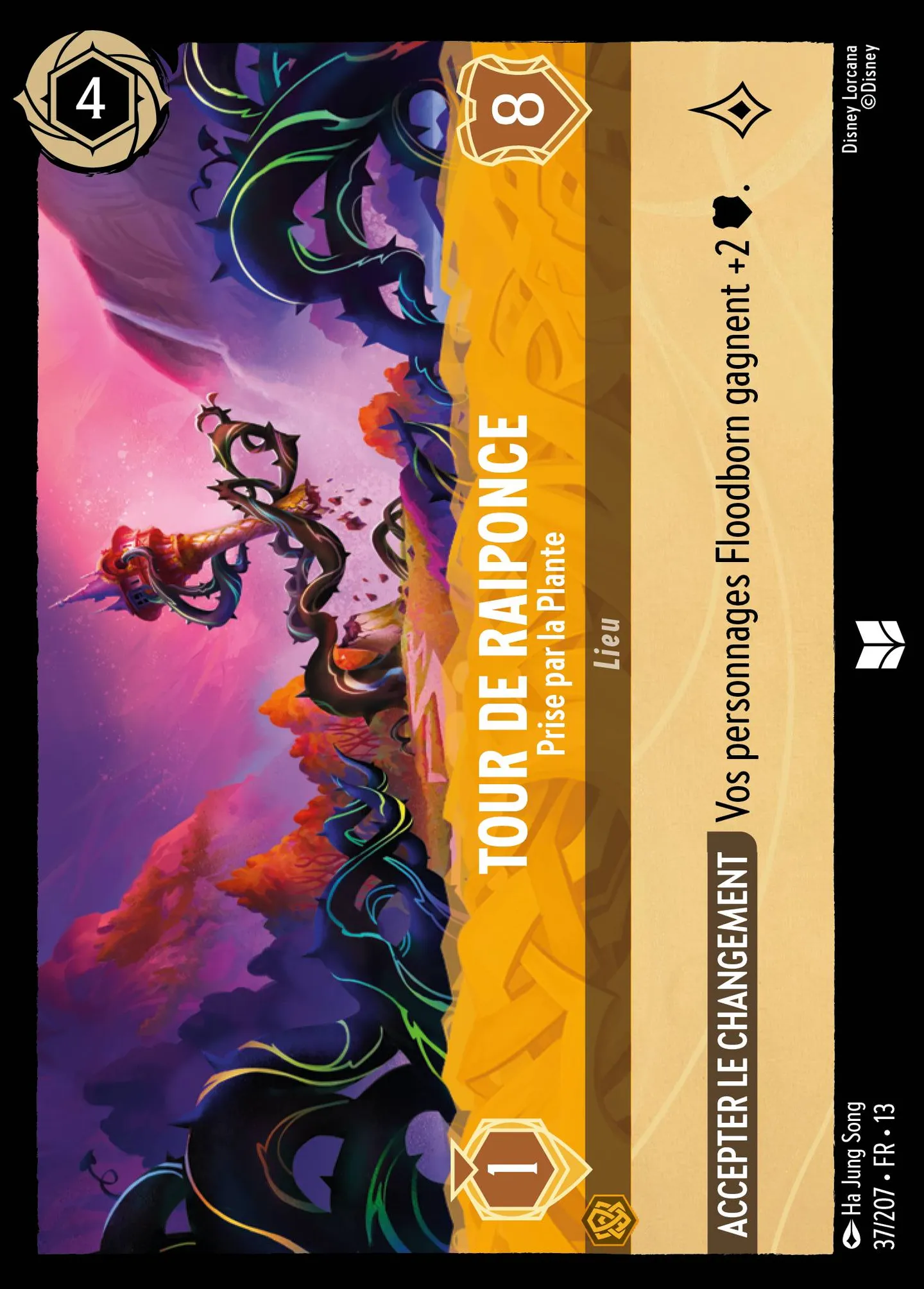 Tour de Raiponce - Prise par la Plante — Attack of the Vine! — Lorcana
