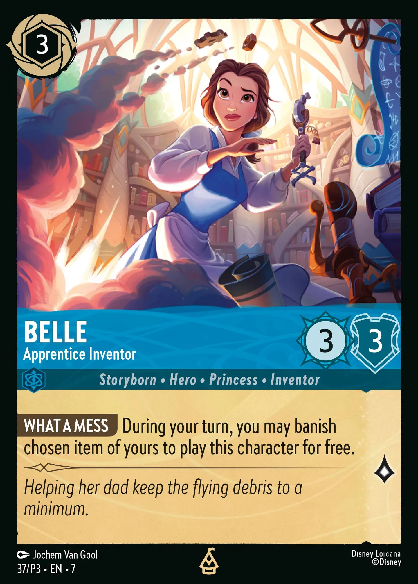 Belle - Apprentice Inventor — Promos - Year 3 — Lorcana