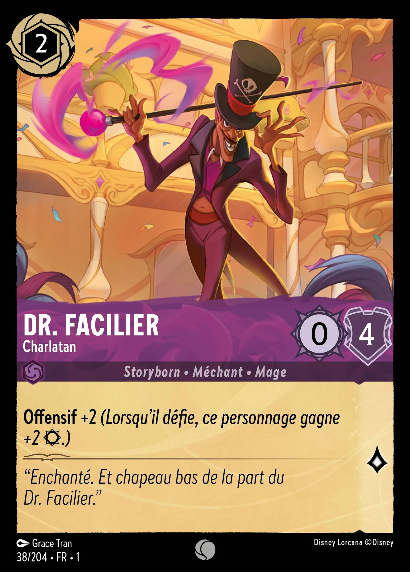 Dr. Facilier - Charlatan — The First Chapter — Lorcana