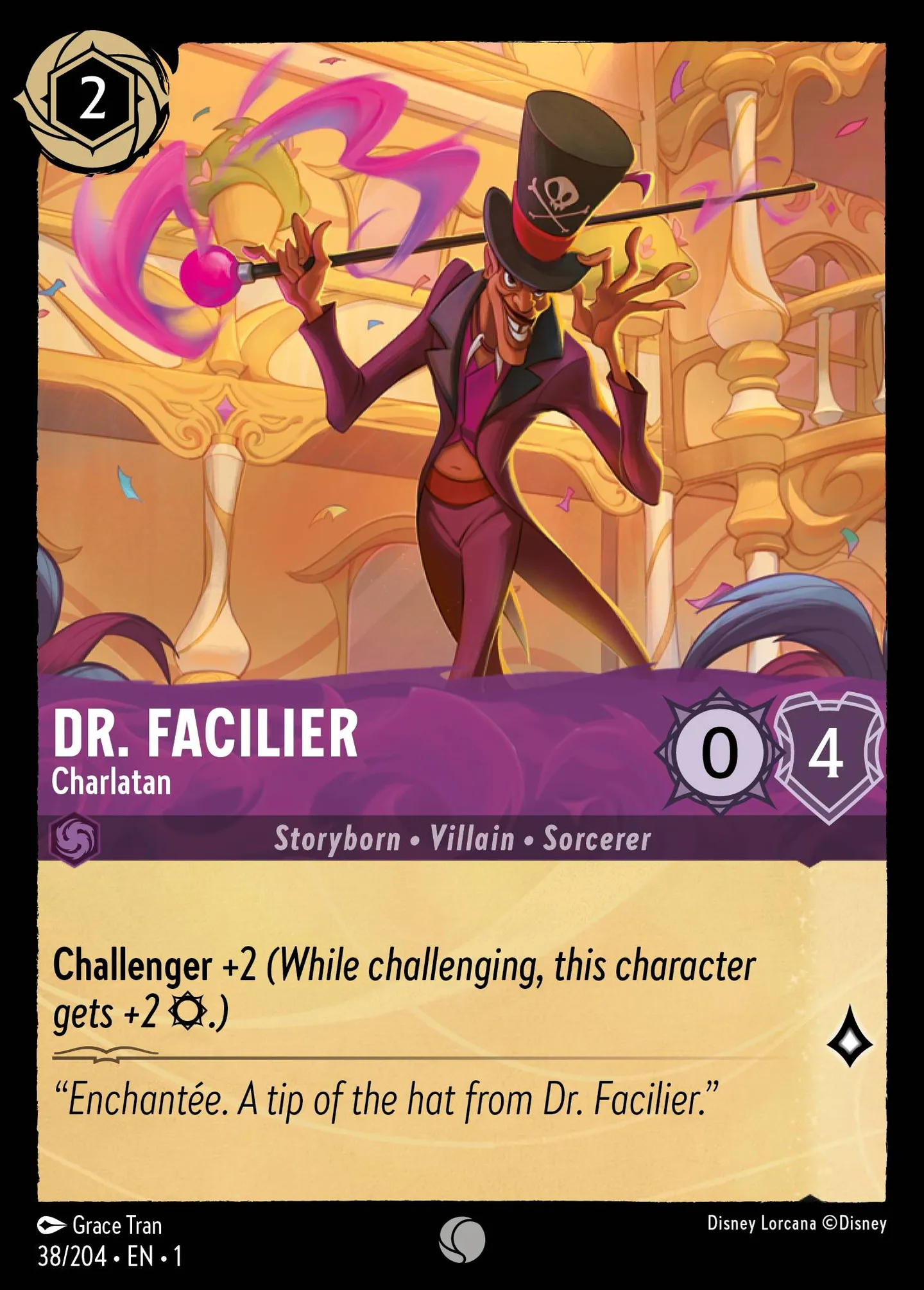 Dr. Facilier - Charlatan — The First Chapter — Lorcana