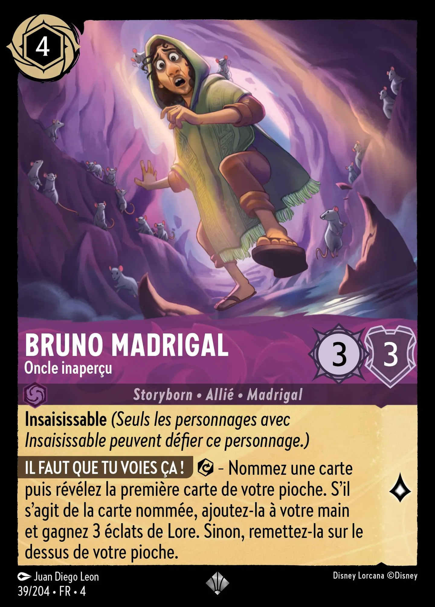 Bruno Madrigal - Oncle inaperçu — Ursula's Return — Lorcana