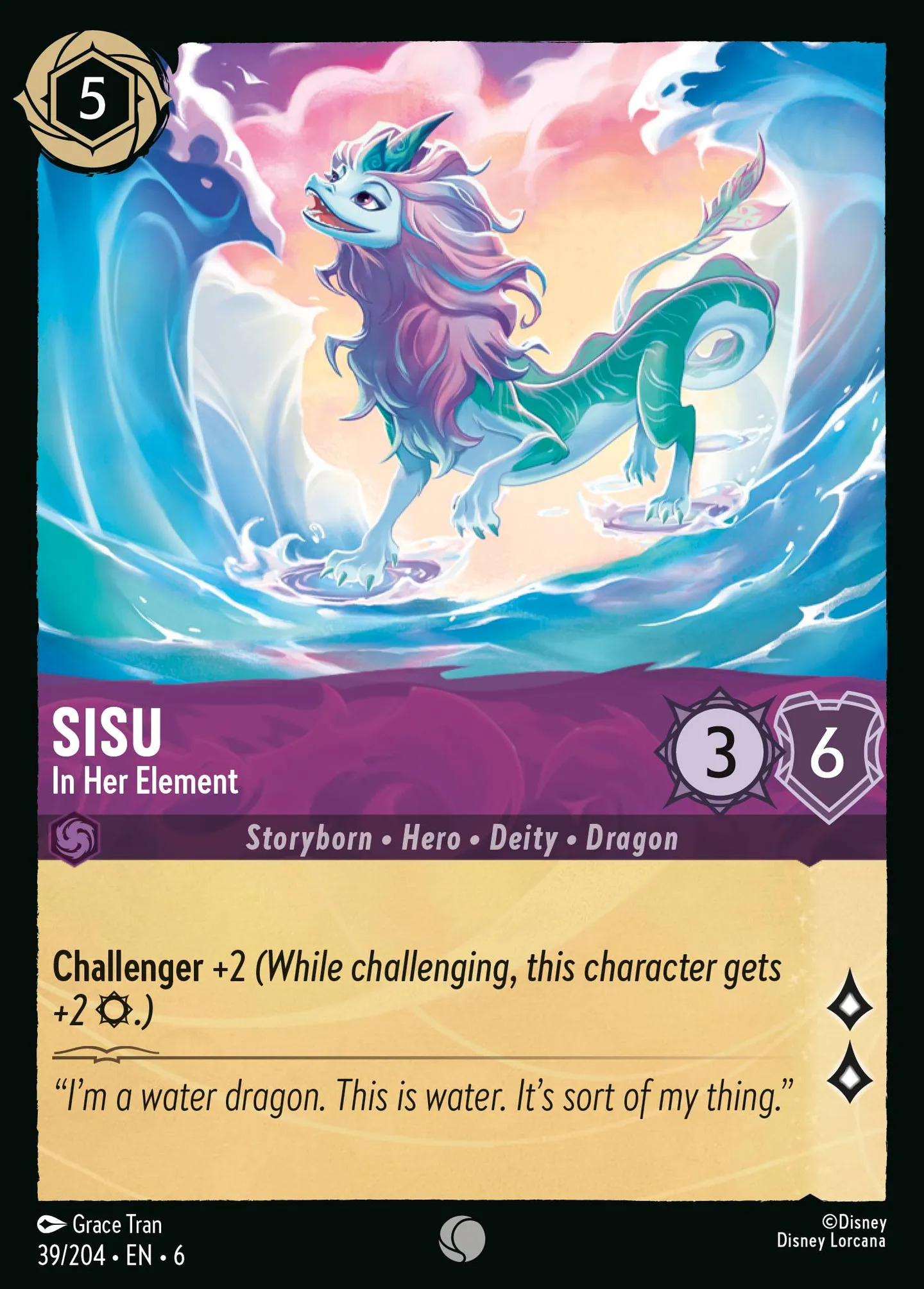 Sisu - In Her Element — Azurite Sea — Lorcana