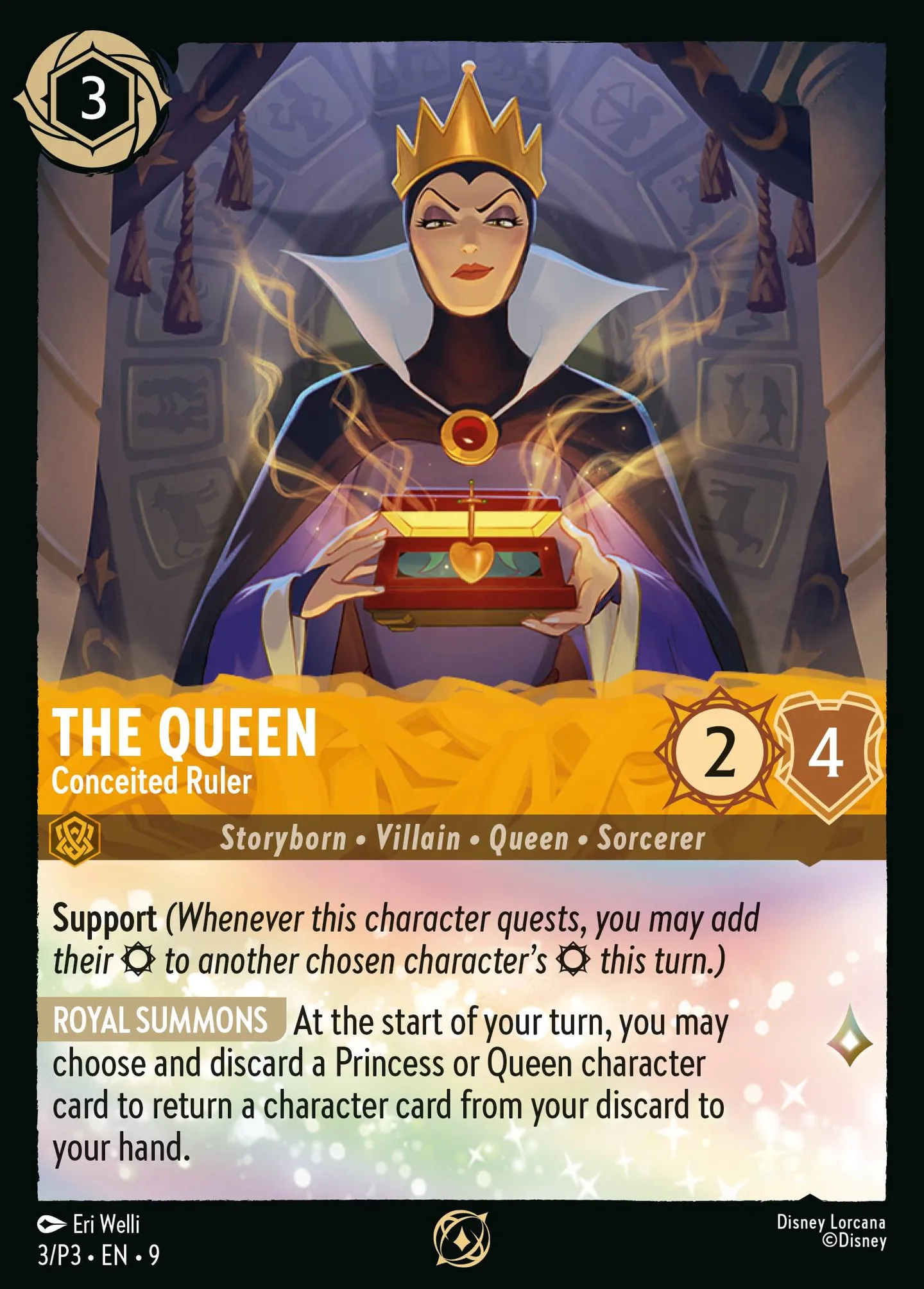 The Queen - Conceited Ruler — Promos - Year 3 — Lorcana