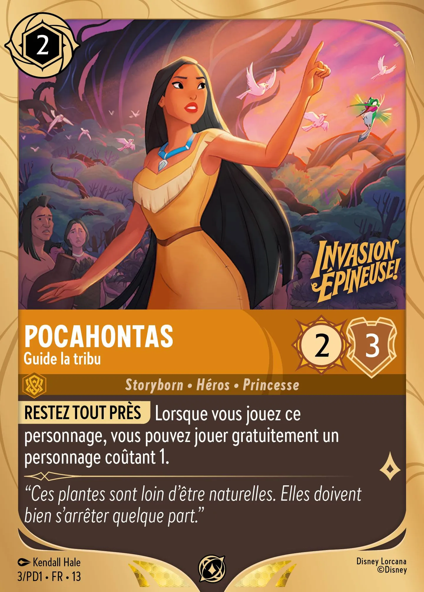 Pocahontas - Guide la tribu — Prerelease Promos — Lorcana
