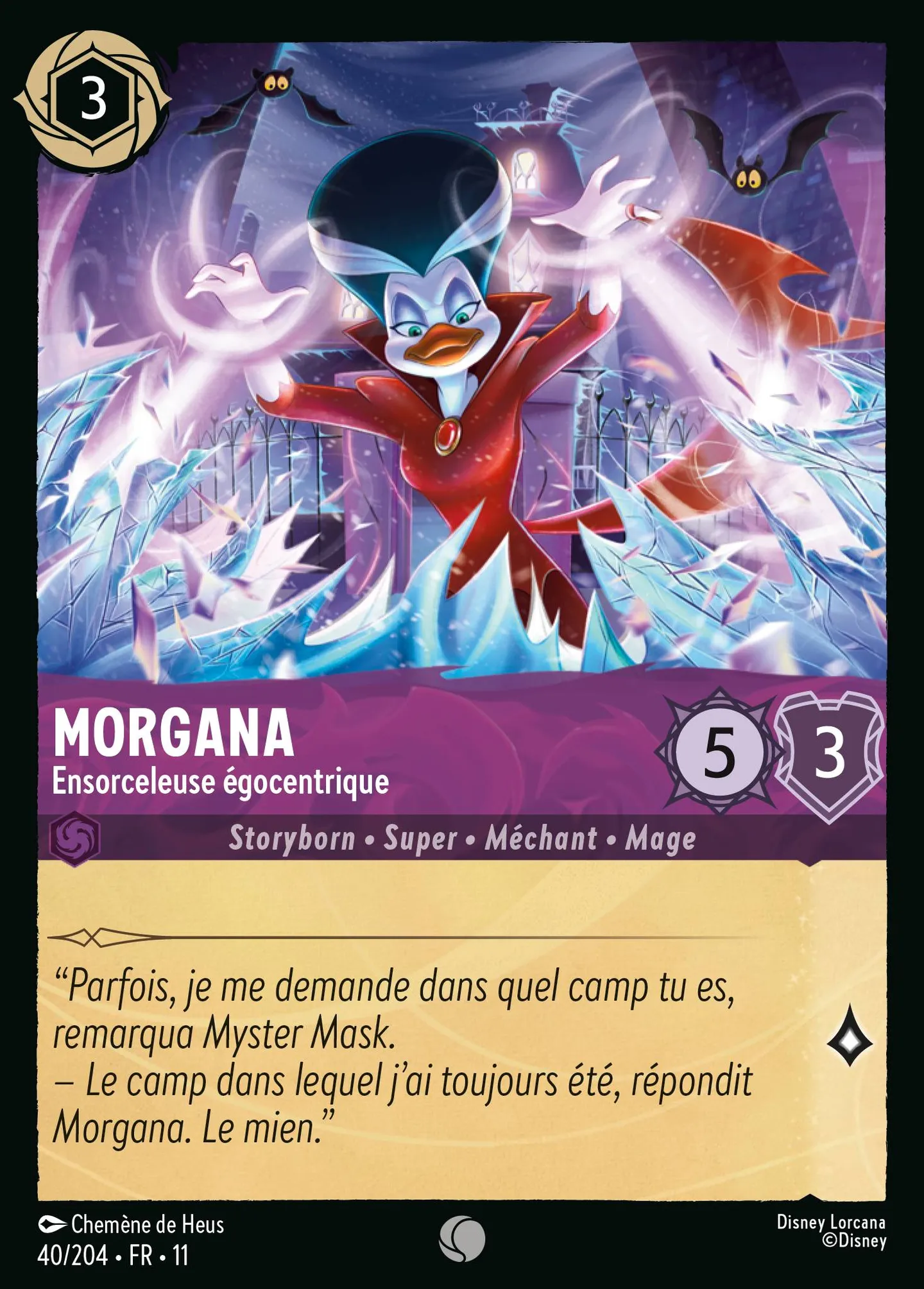 Morgana - Ensorceleuse égocentrique — Winterspell — Lorcana