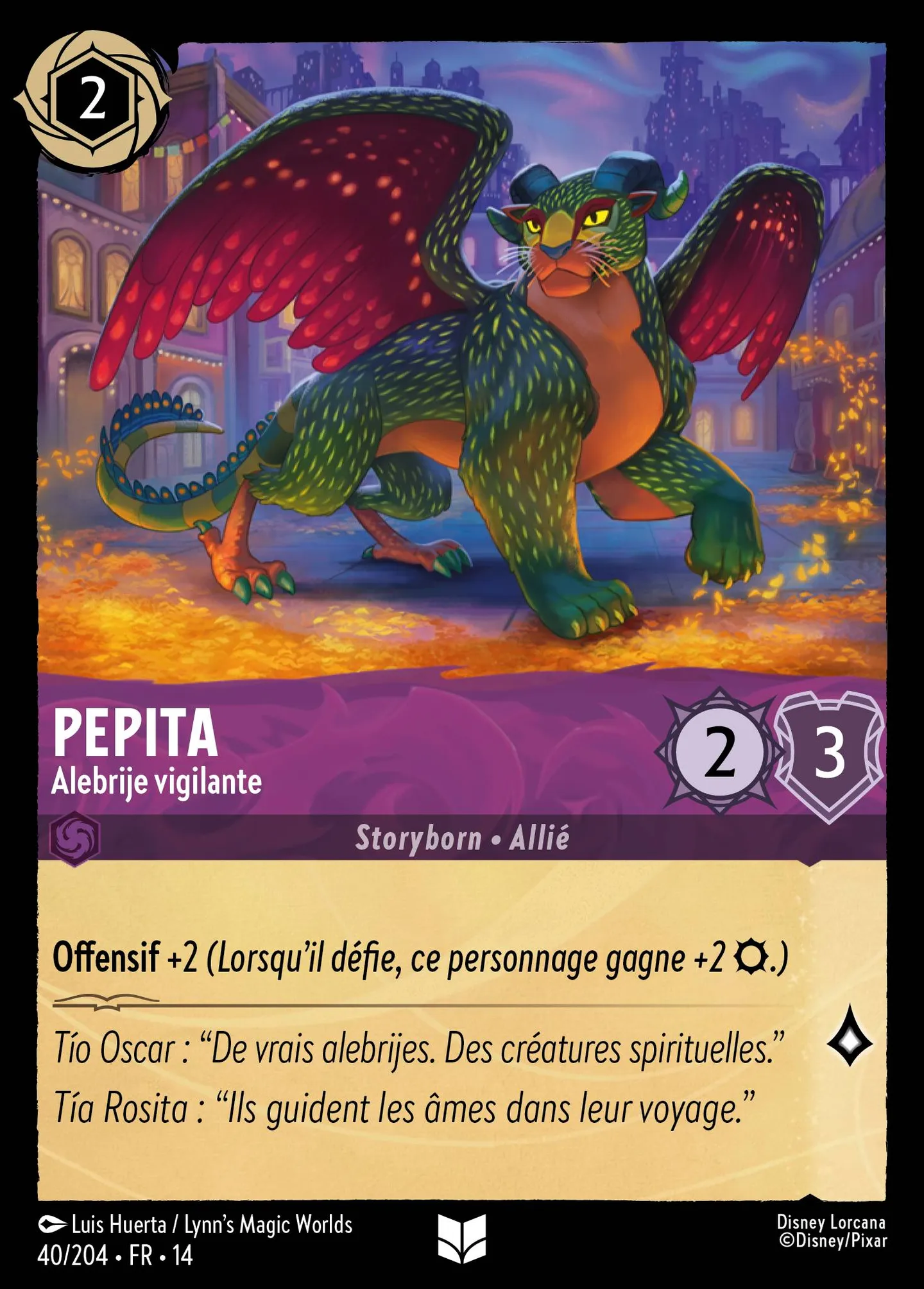 Pepita - Alebrije vigilante — Hyperia City — Lorcana