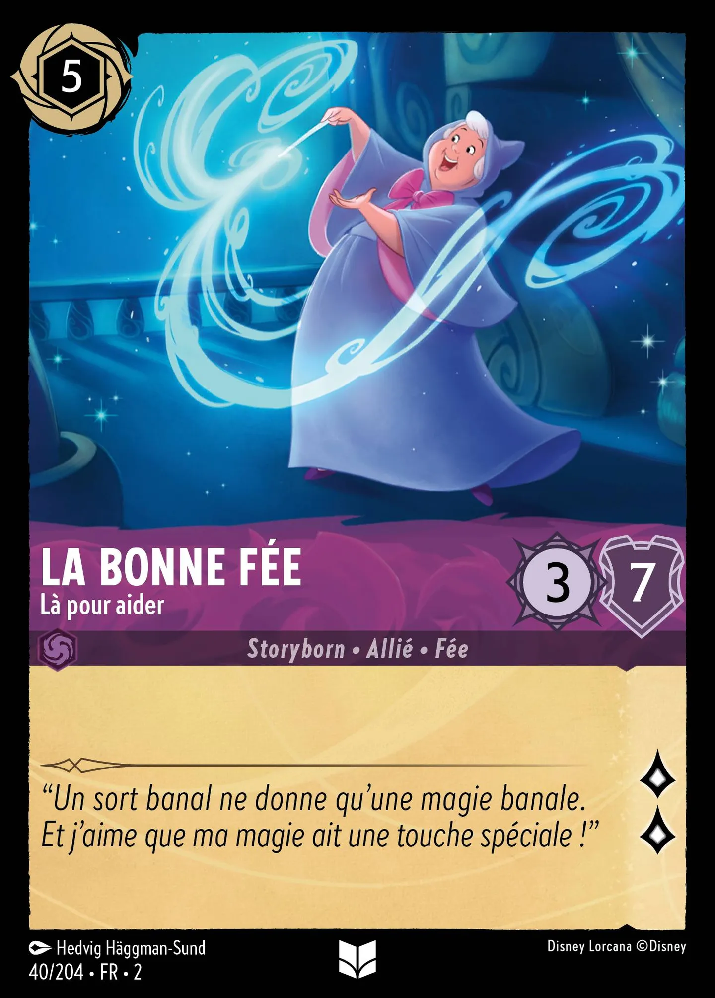 La Bonne Fée - Là pour aider — Rise of the Floodborn — Lorcana