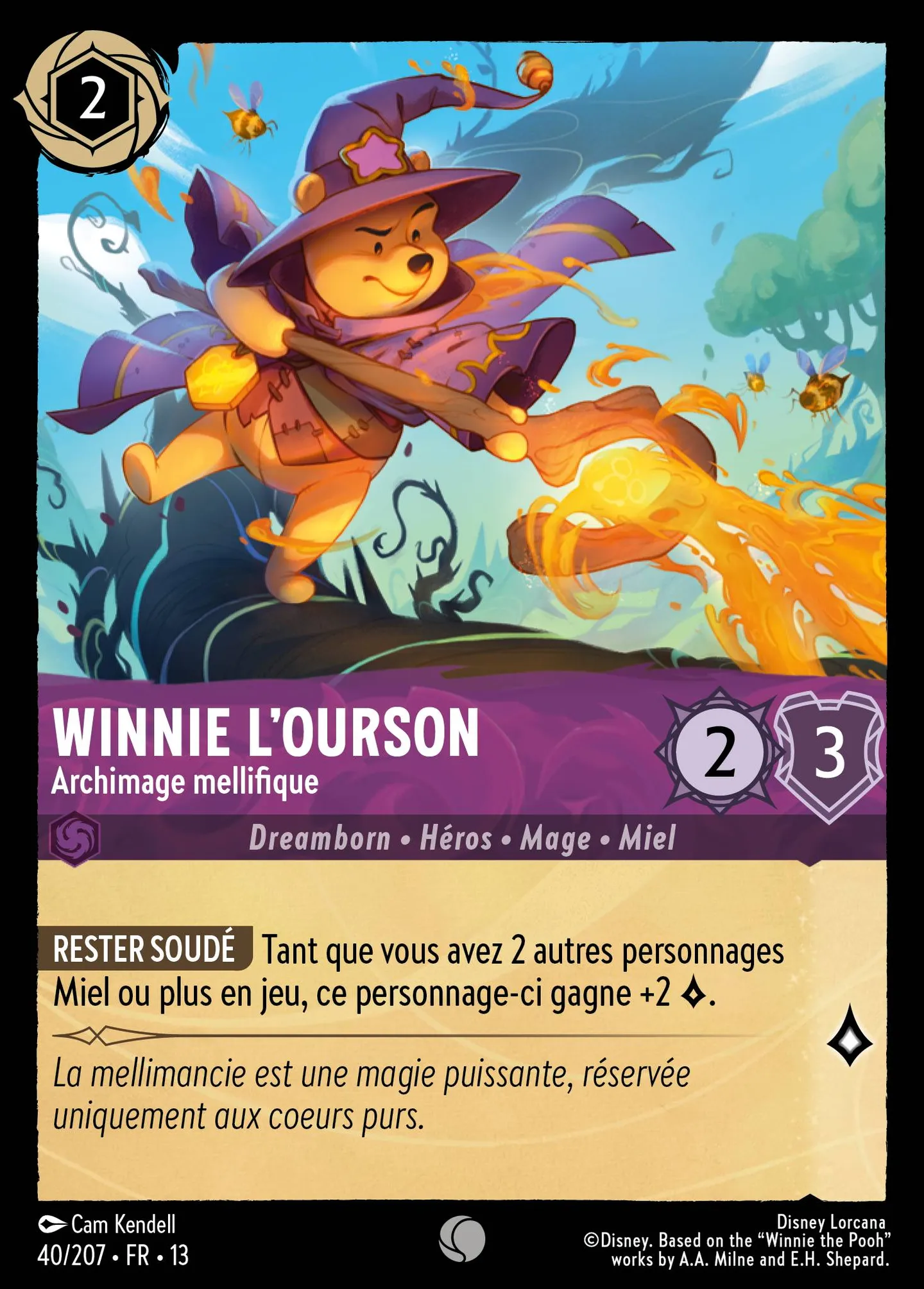 Winnie l'Ourson - Archimage mellifique — Attack of the Vine! — Lorcana