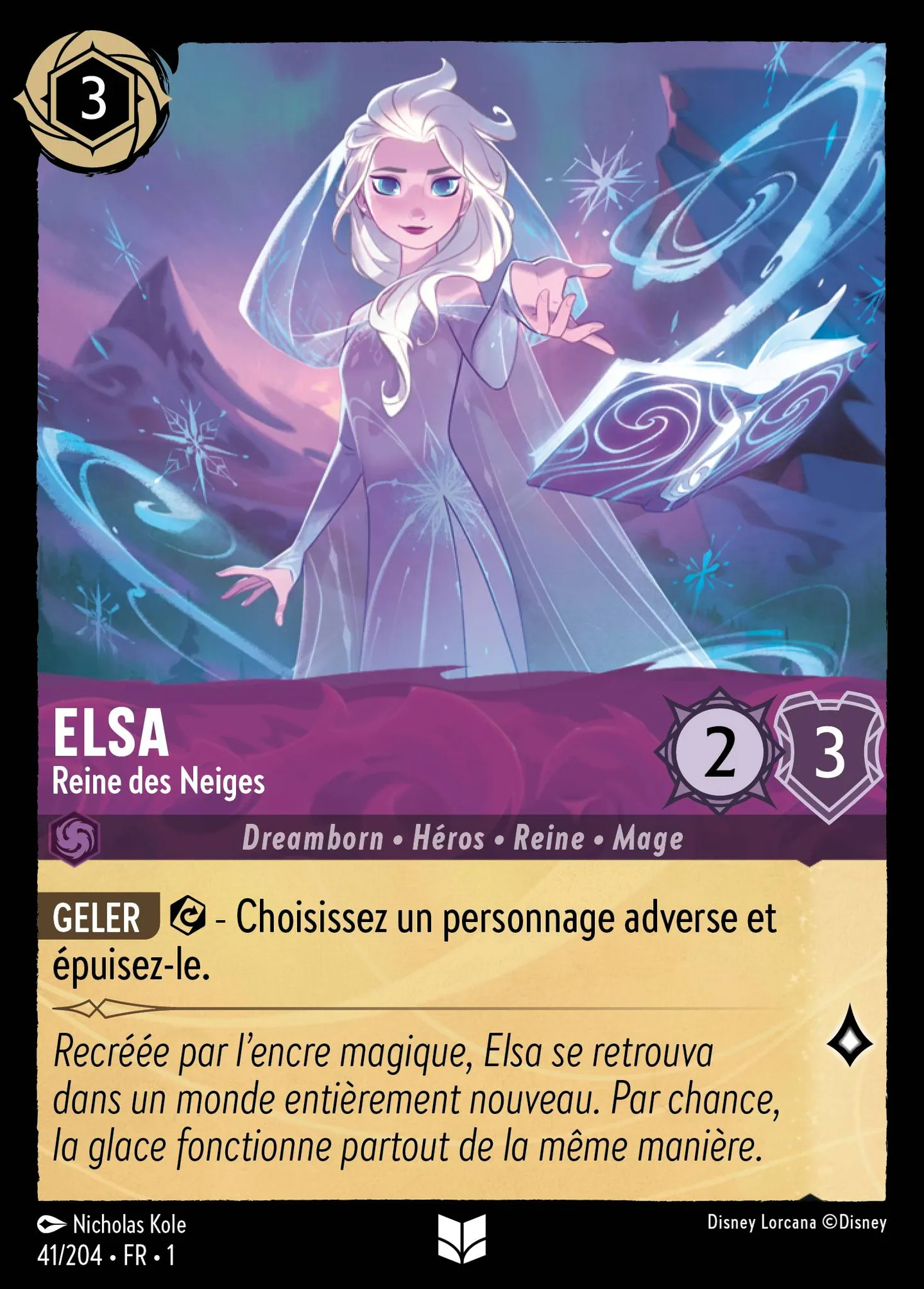 Elsa - Reine des Neiges — The First Chapter — Lorcana