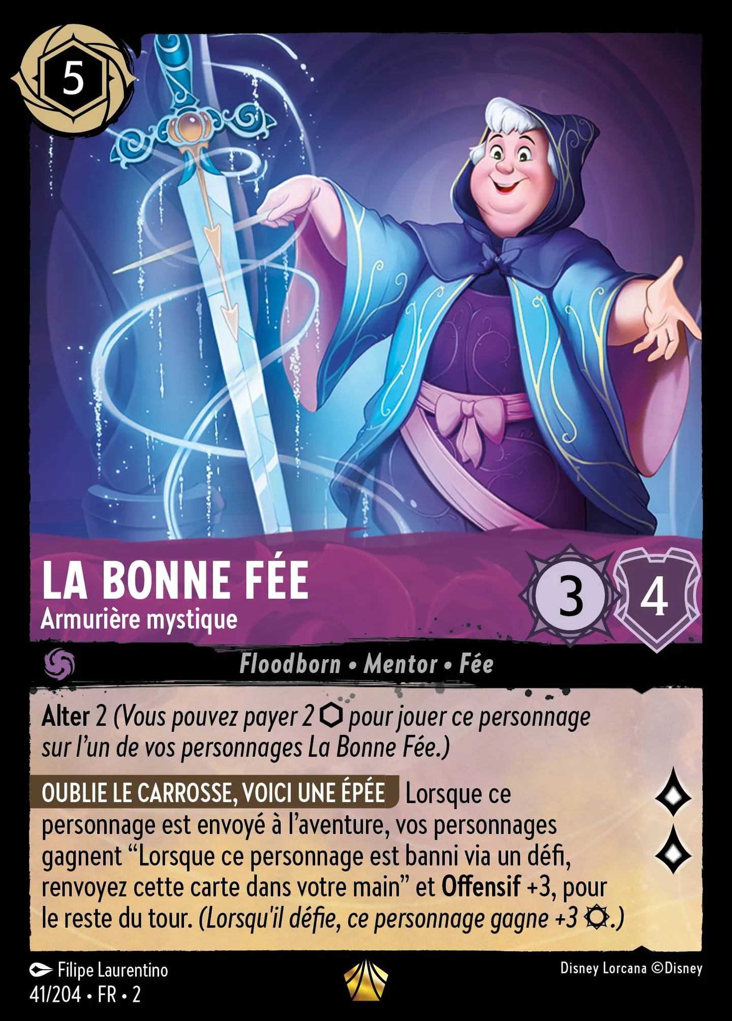 La Bonne Fée - Armurière mystique — Rise of the Floodborn — Lorcana