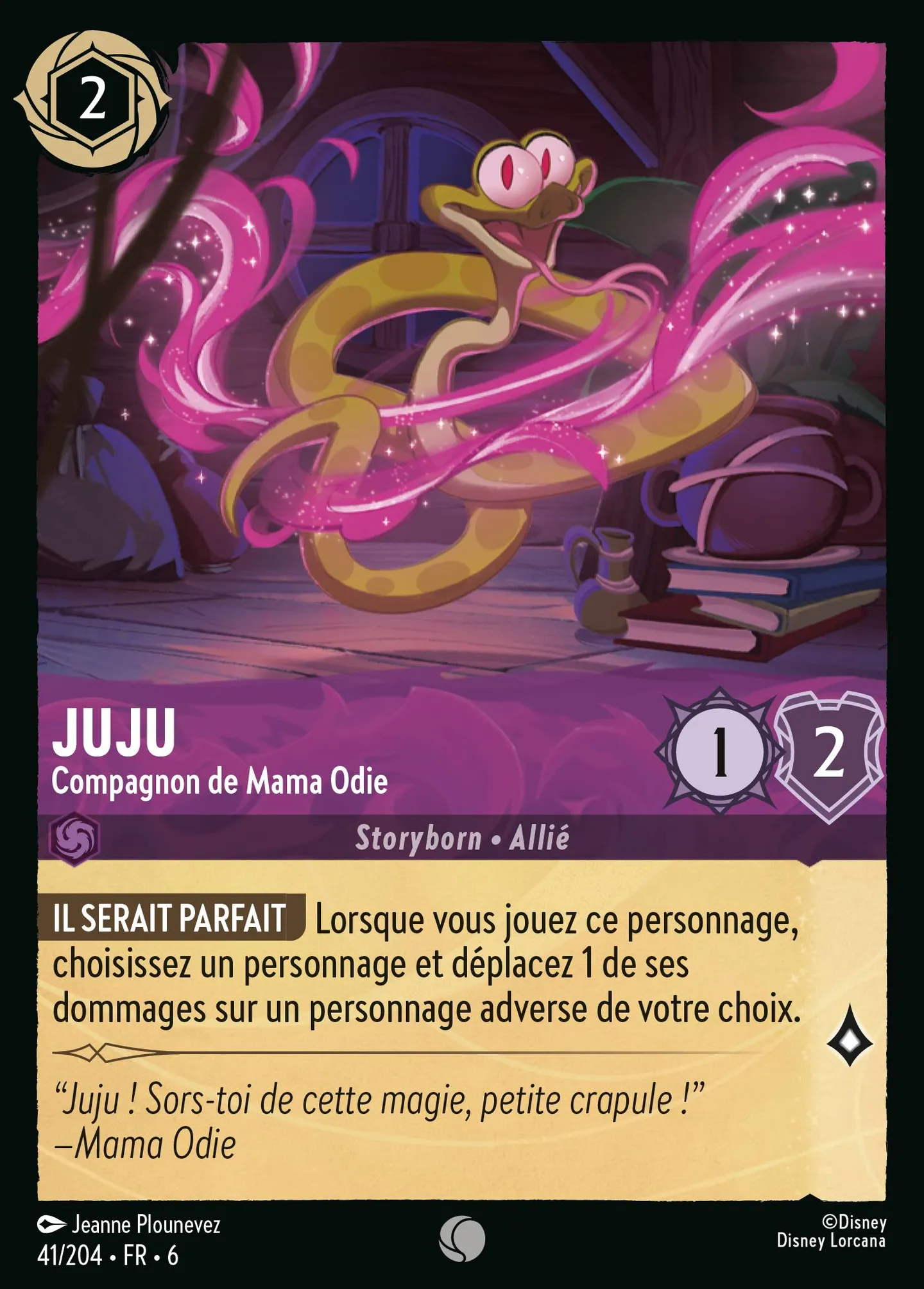 Juju - Compagnon de Mama Odie — Azurite Sea — Lorcana