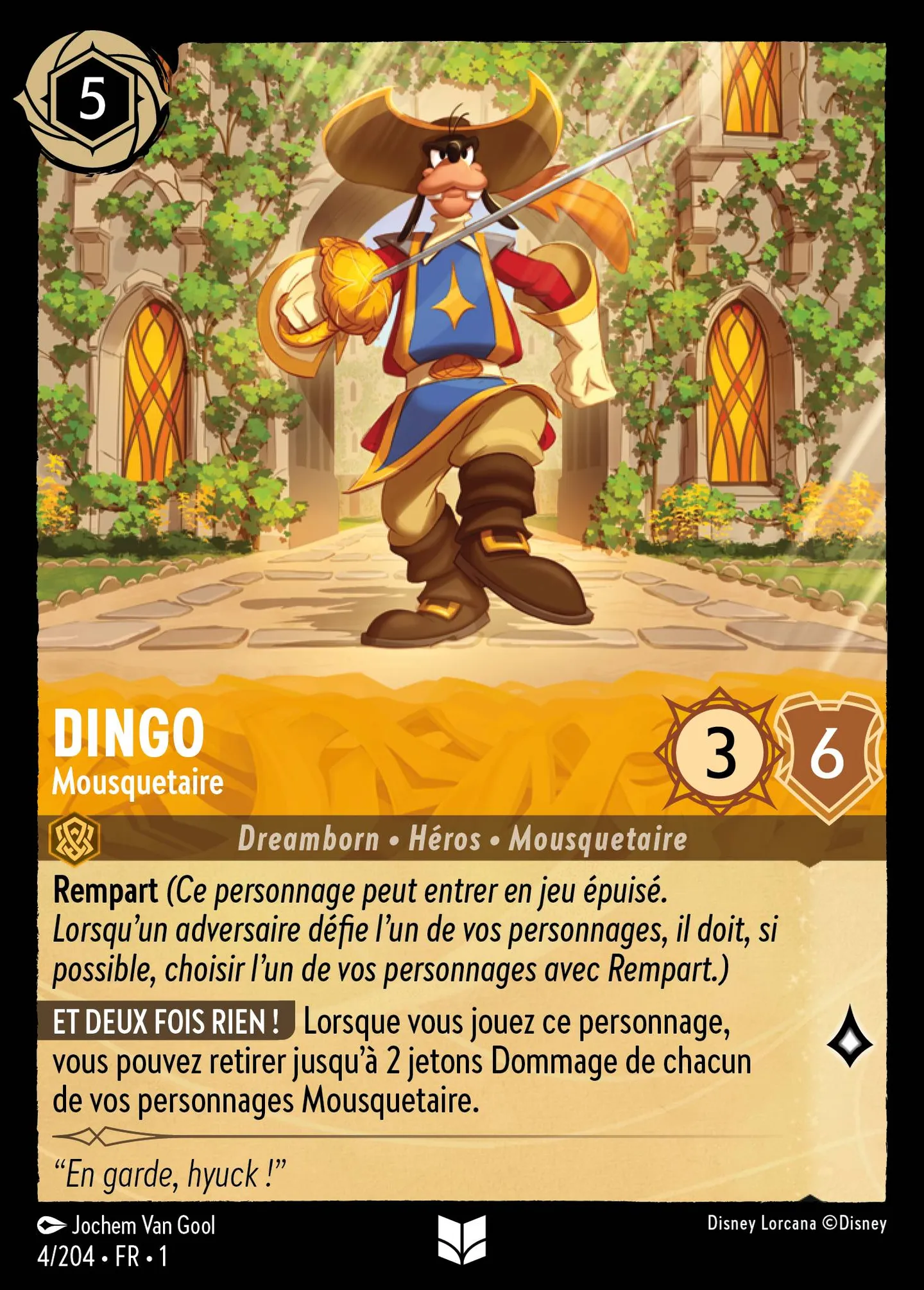 Dingo - Mousquetaire — The First Chapter — Lorcana