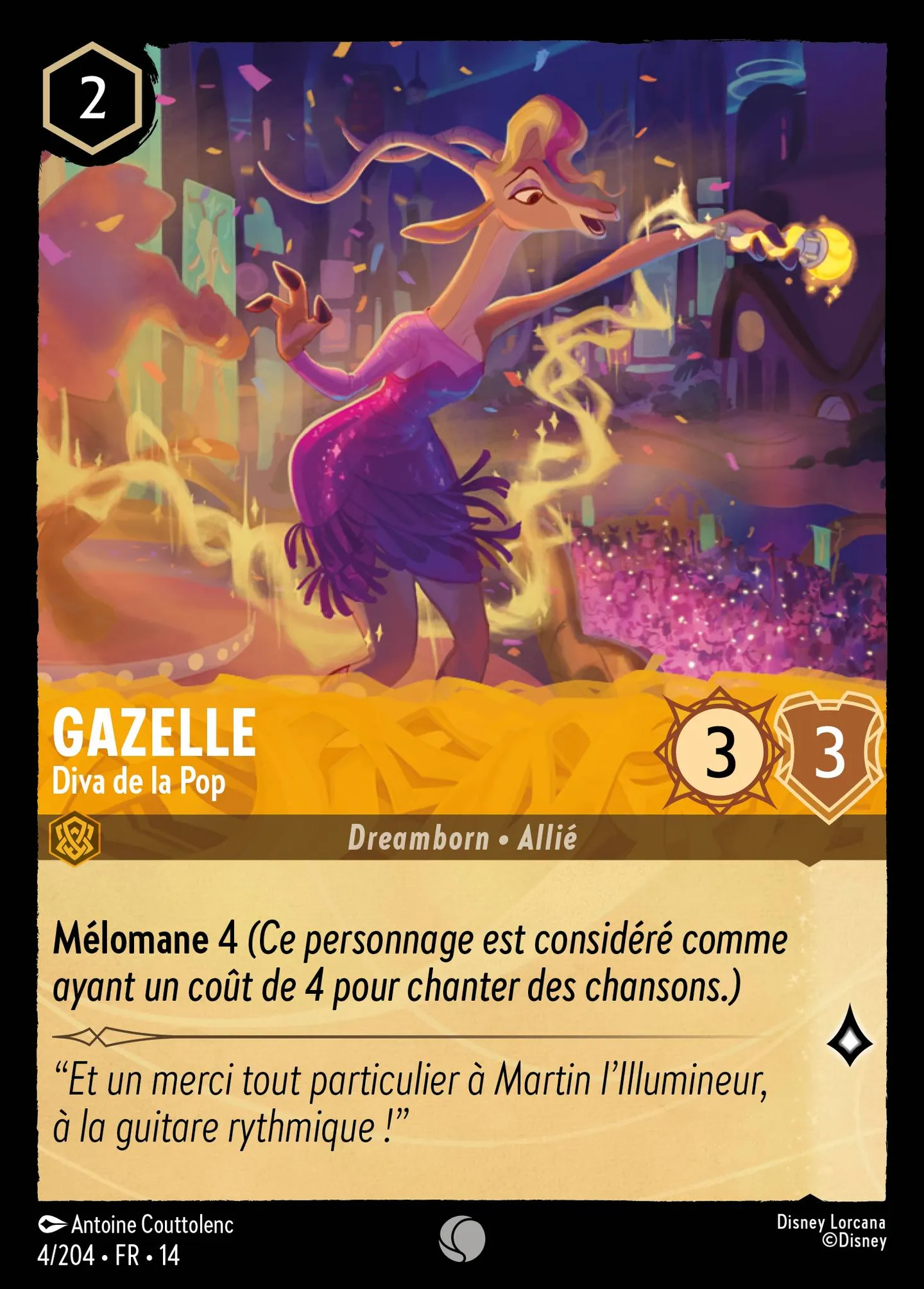 Gazelle - Diva de la Pop — Hyperia City — Lorcana