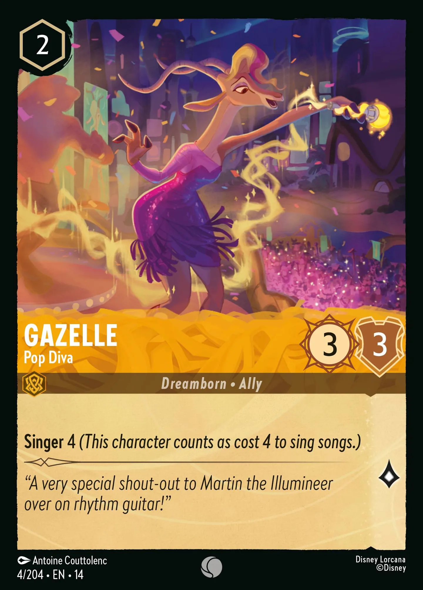 Gazelle - Pop Diva — Hyperia City — Lorcana