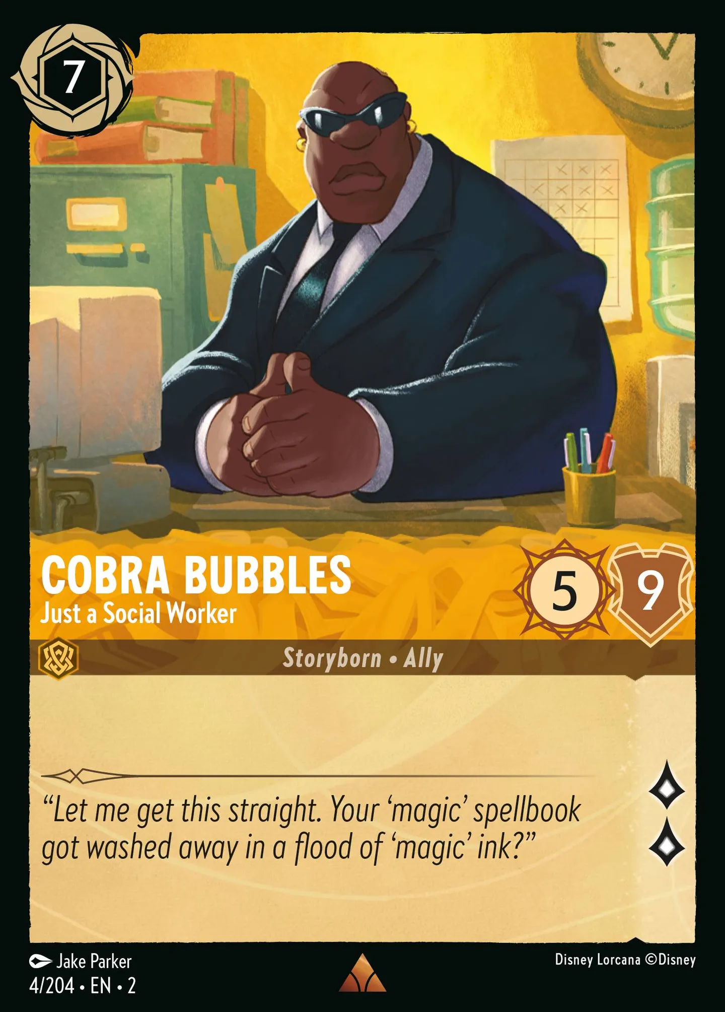 Cobra Bubbles - Simple éducateur — Rise of the Floodborn — Lorcana