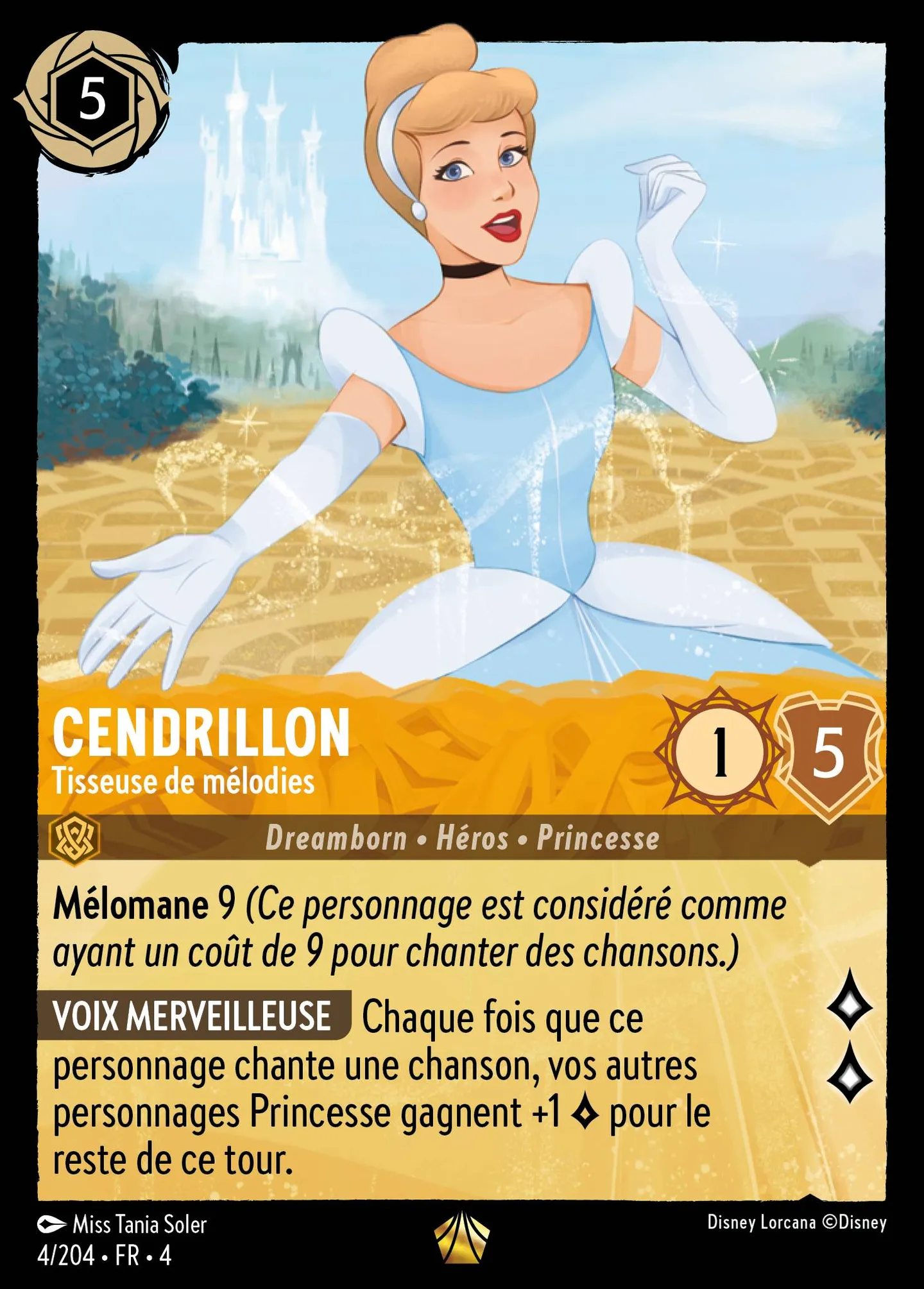 Cendrillon - Tisseuse de mélodies — Ursula's Return — Lorcana