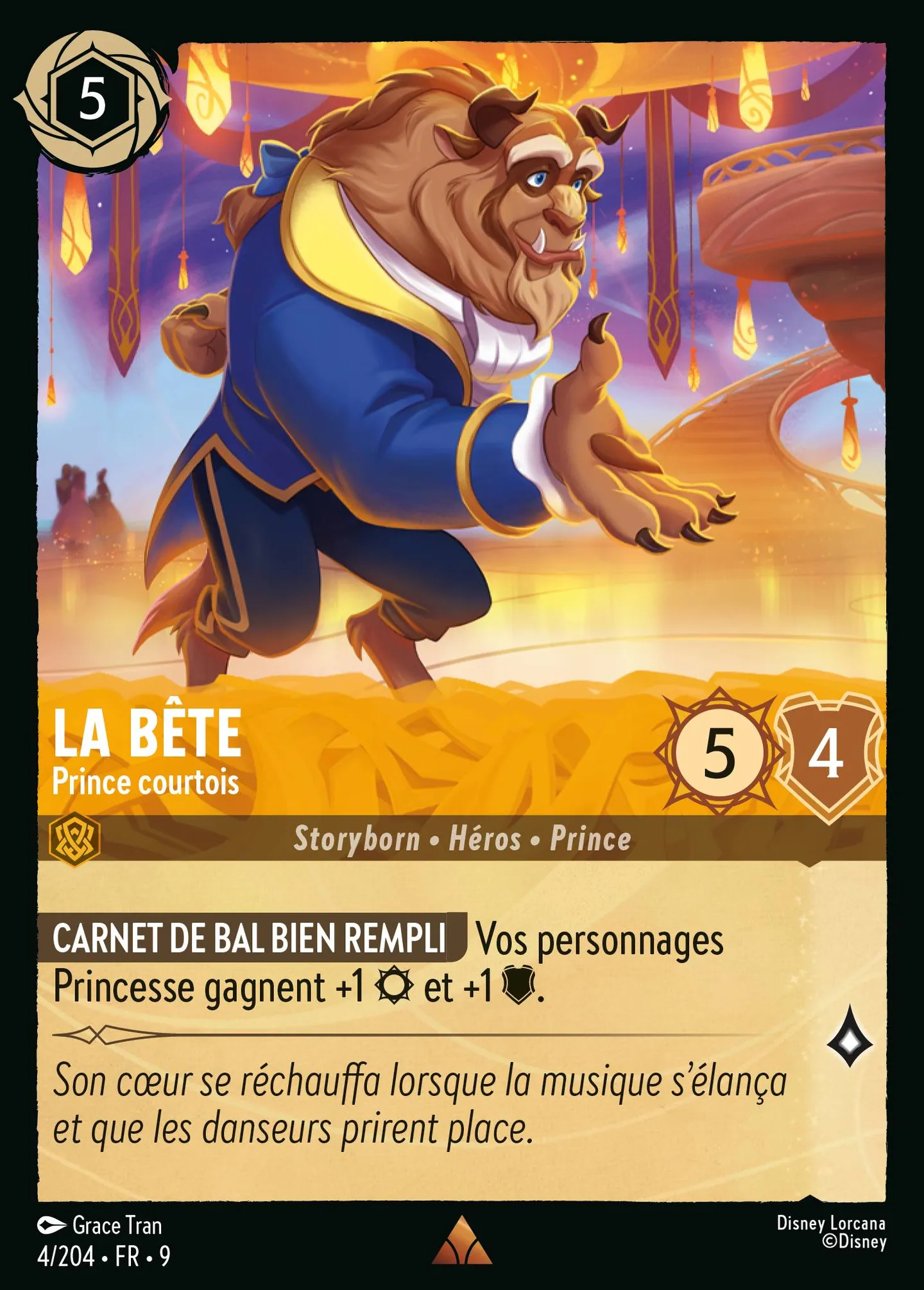 La Bête - Prince courtois — Fabled — Lorcana