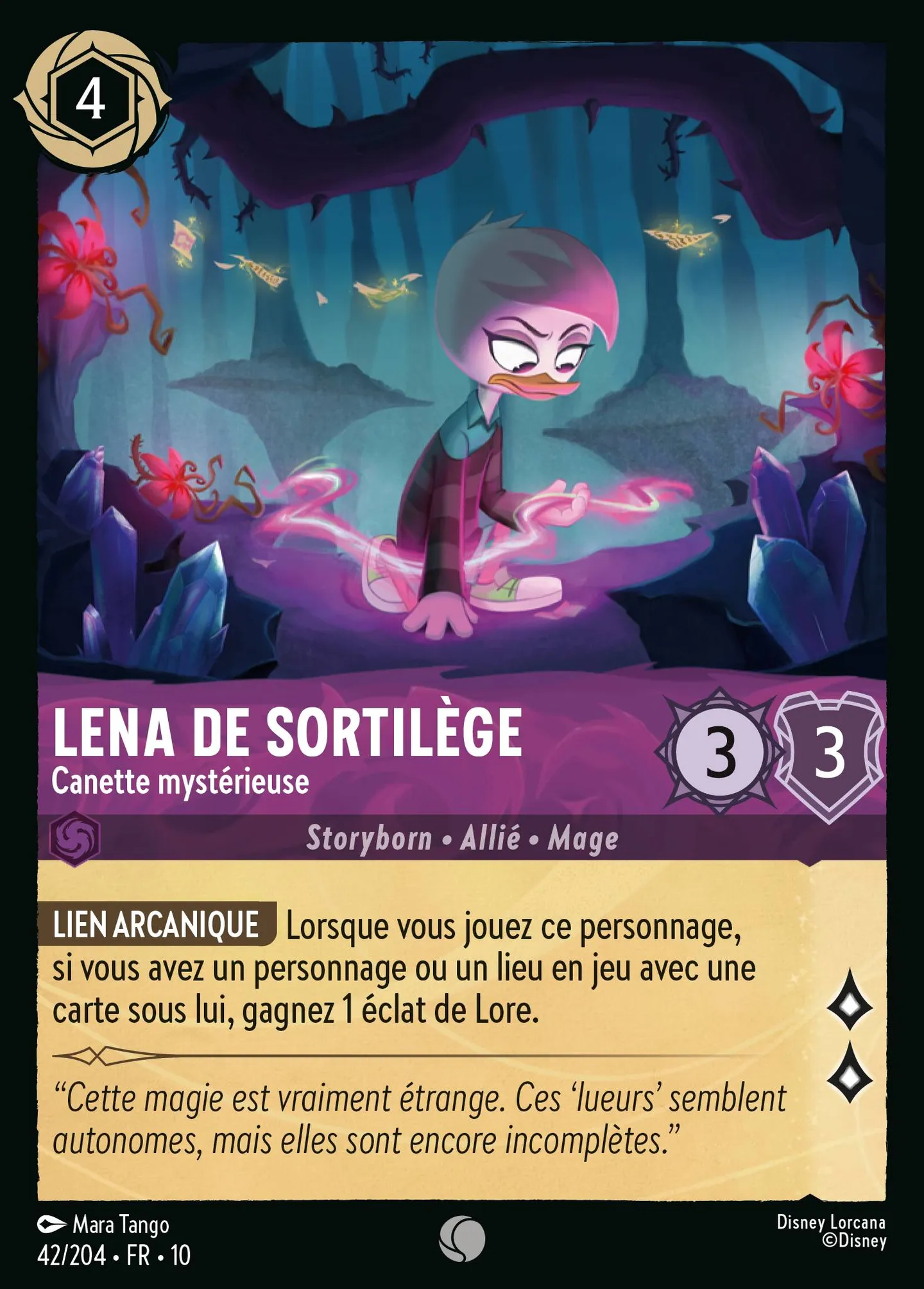 Lena de Sortilège - Canette mystérieuse — Whispers in the Well — Lorcana