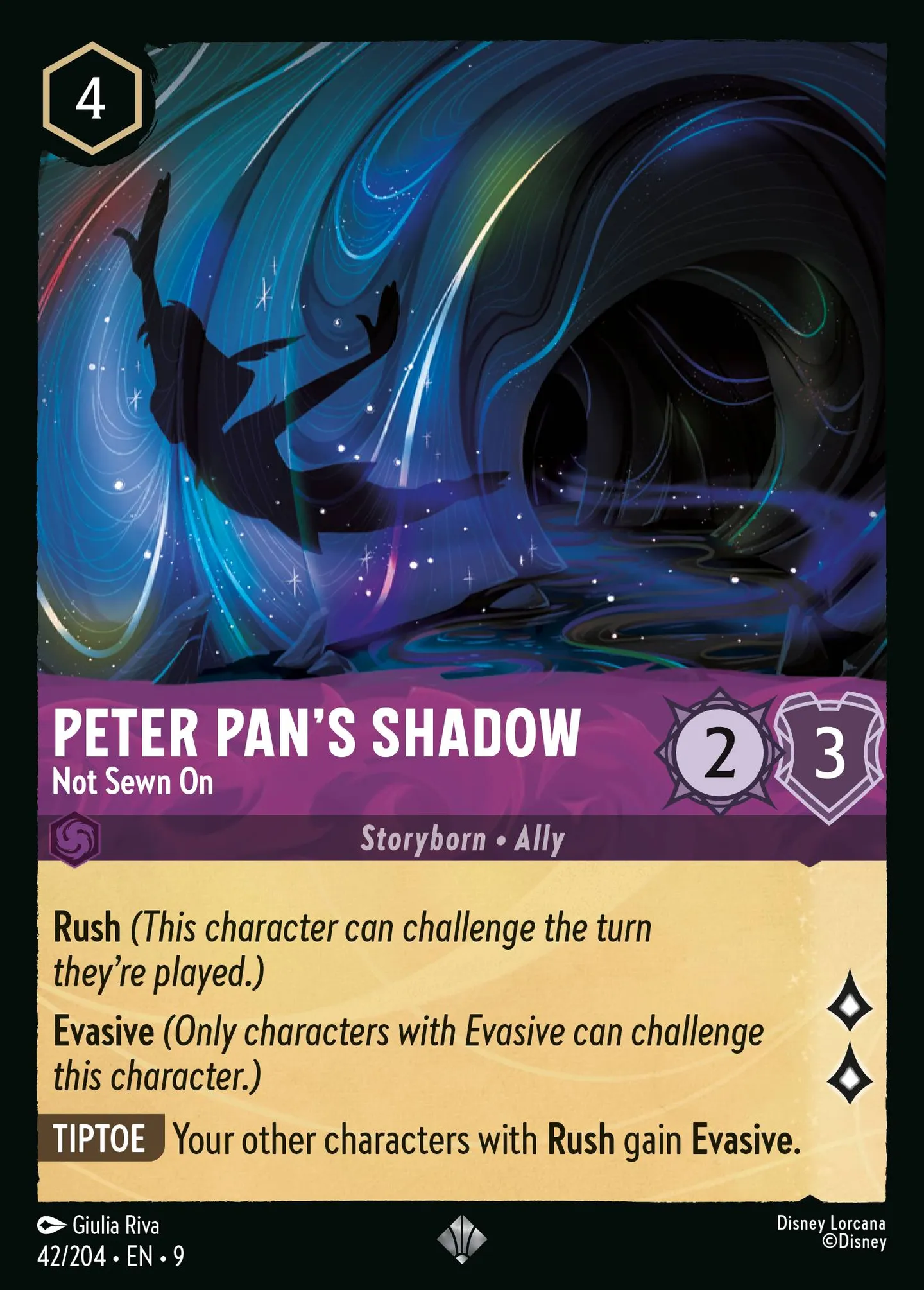 Ombre de Peter Pan - Décousue — Fabled — Lorcana
