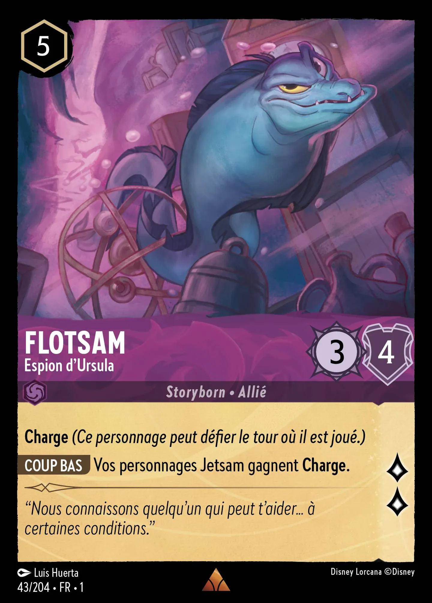 Flotsam - Espion d'Ursula — The First Chapter — Lorcana