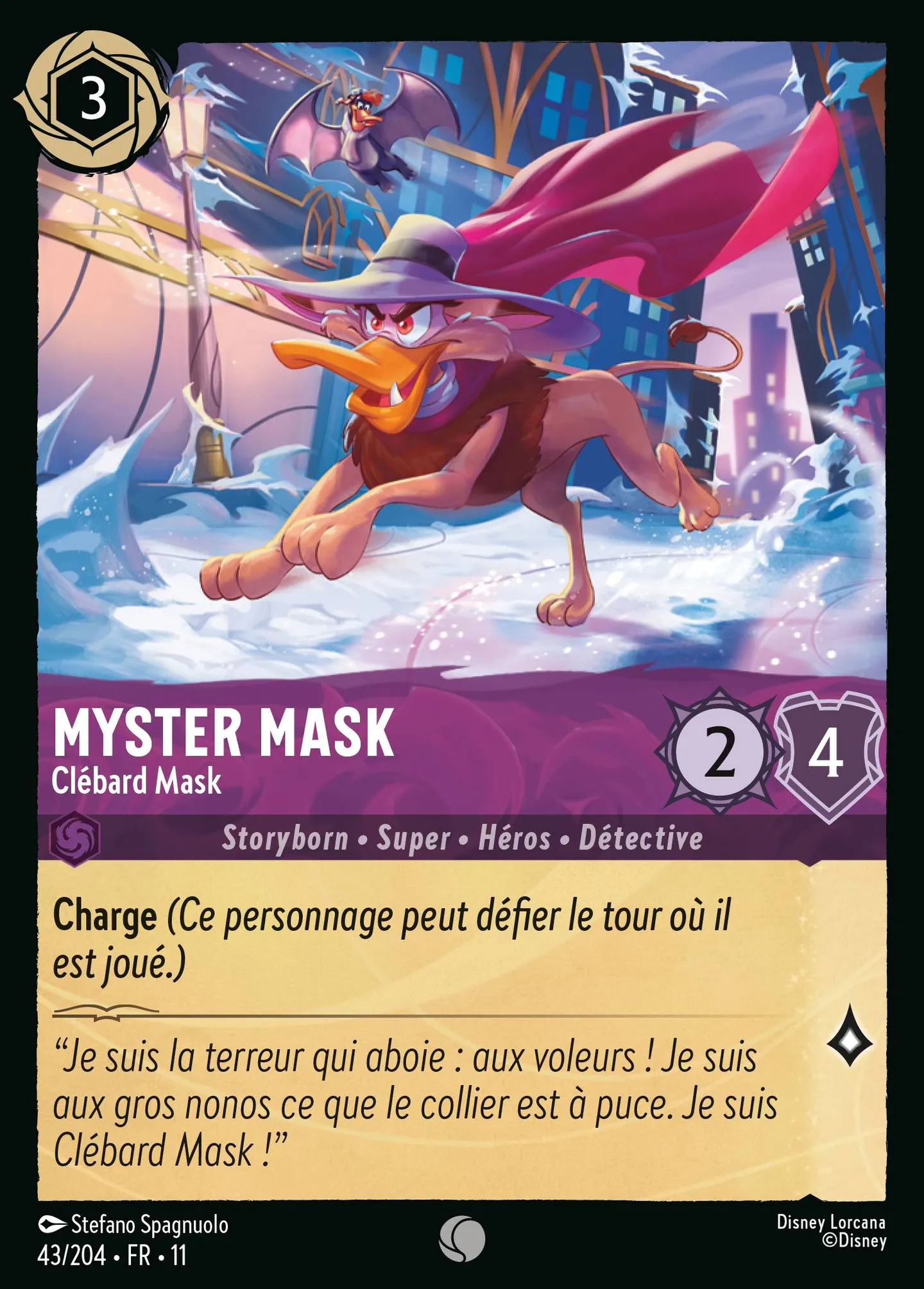 Myster Mask - Clébard Mask — Winterspell — Lorcana
