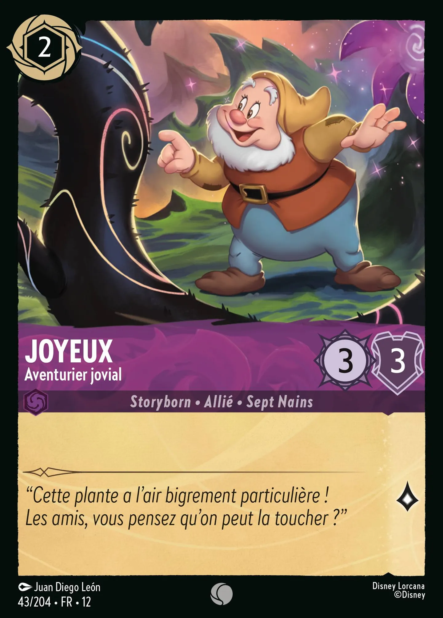 Joyeux - Aventurier jovial — Wilds Unknown — Lorcana