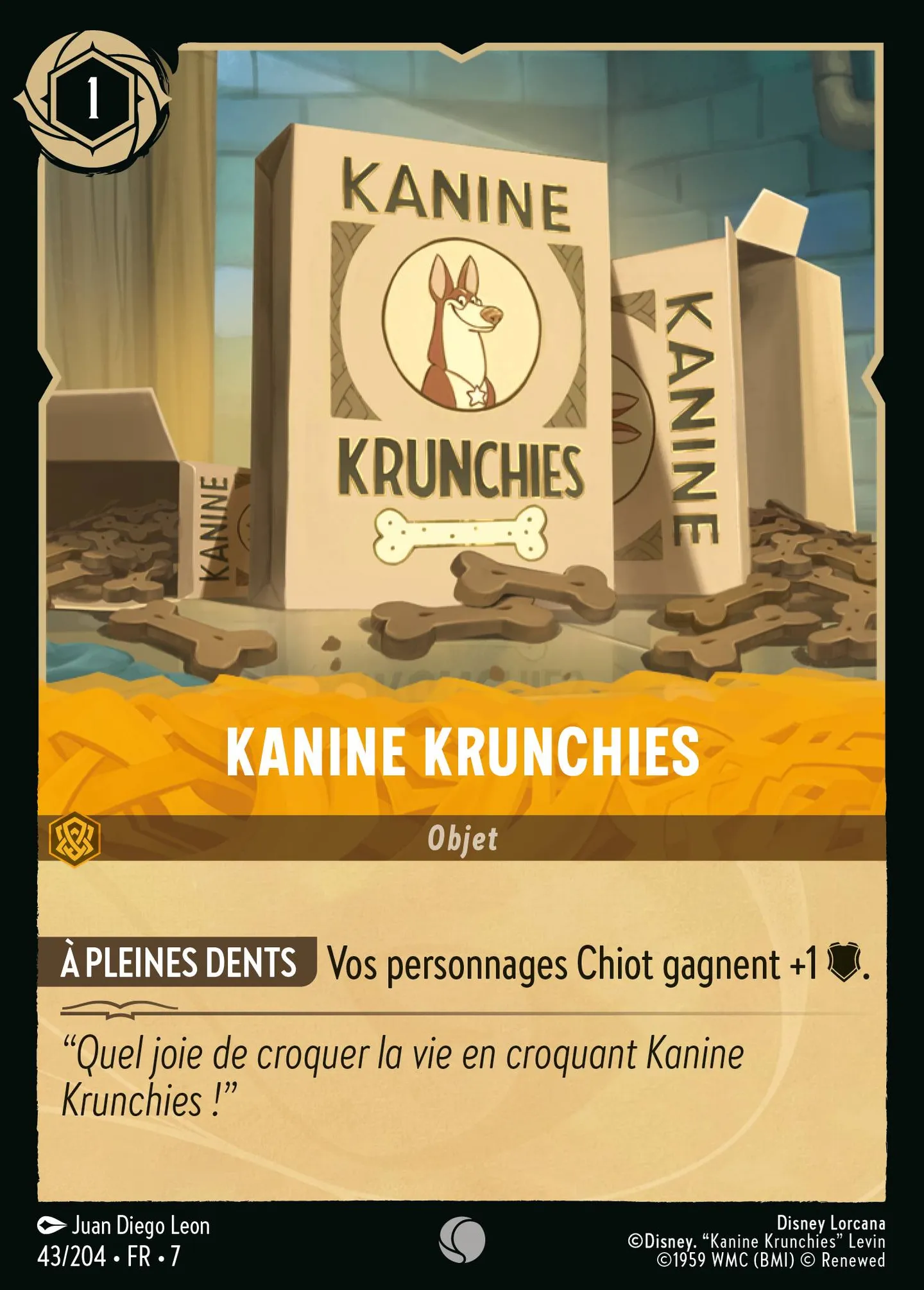 Kanine Krunchies — Archazia's Island — Lorcana