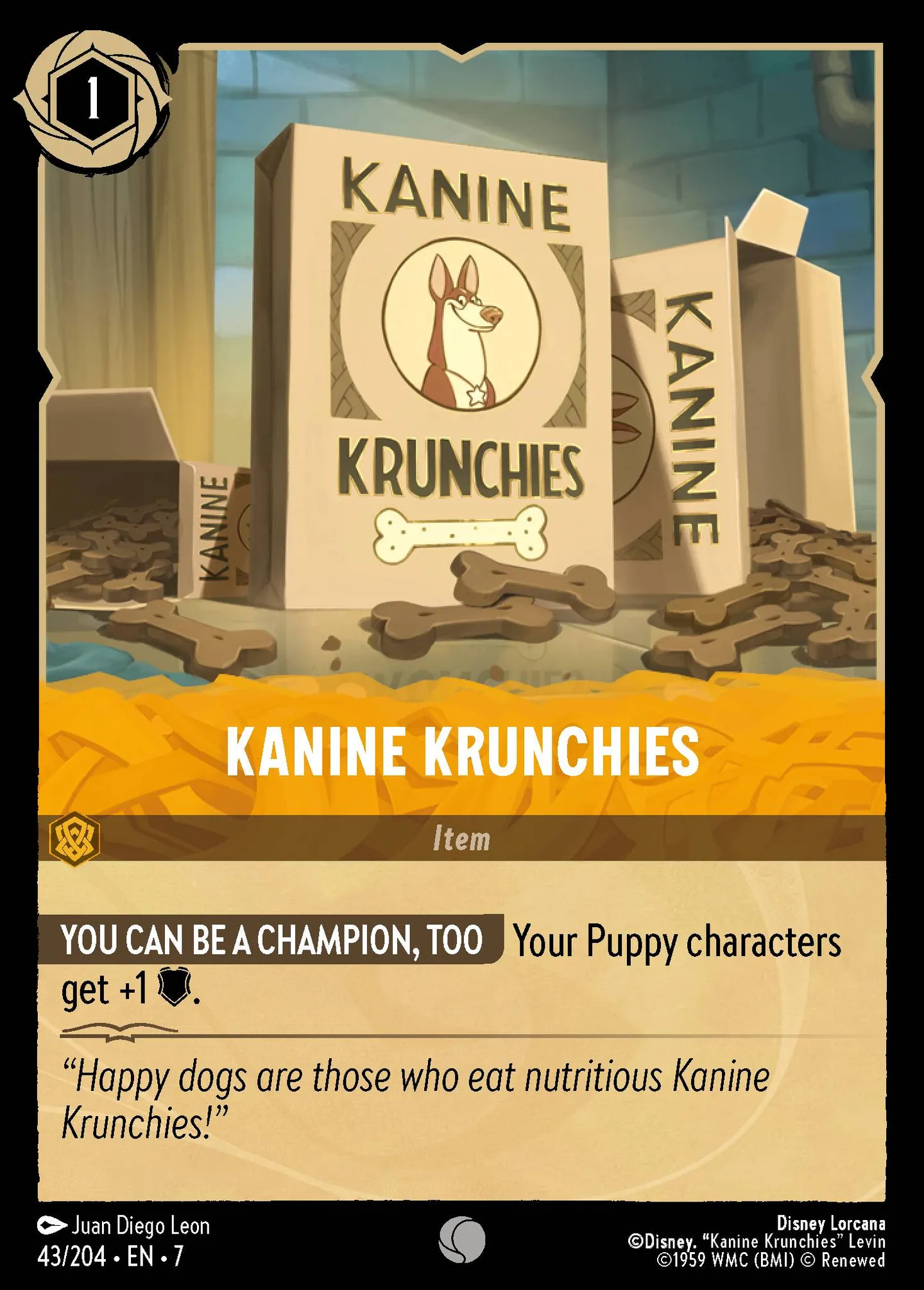 Kanine Krunchies — Archazia's Island — Lorcana